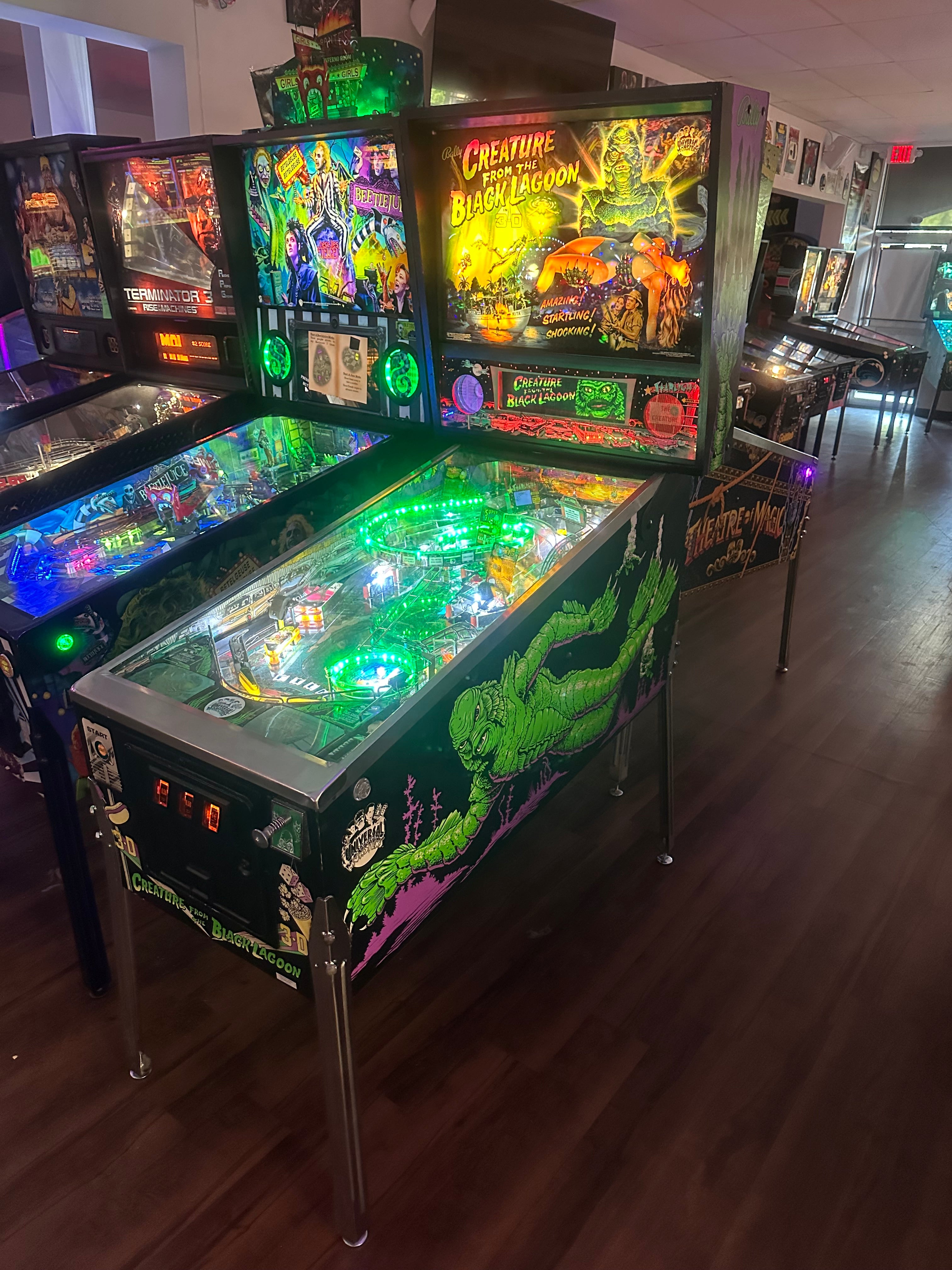 Bally LOADED Creature from the Black Lagoon Pinball Machine