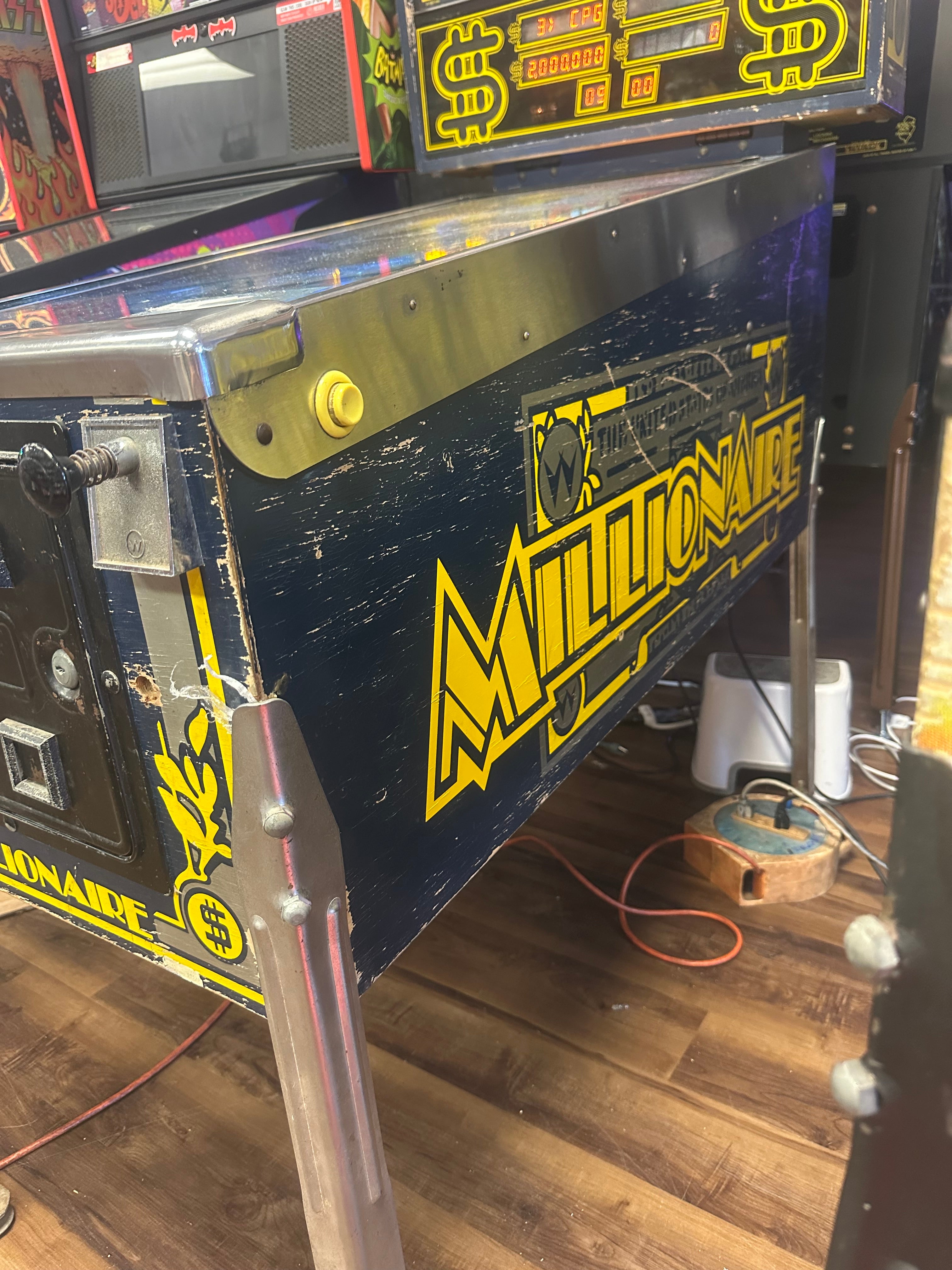 Williams Millionaire Pinball Machine