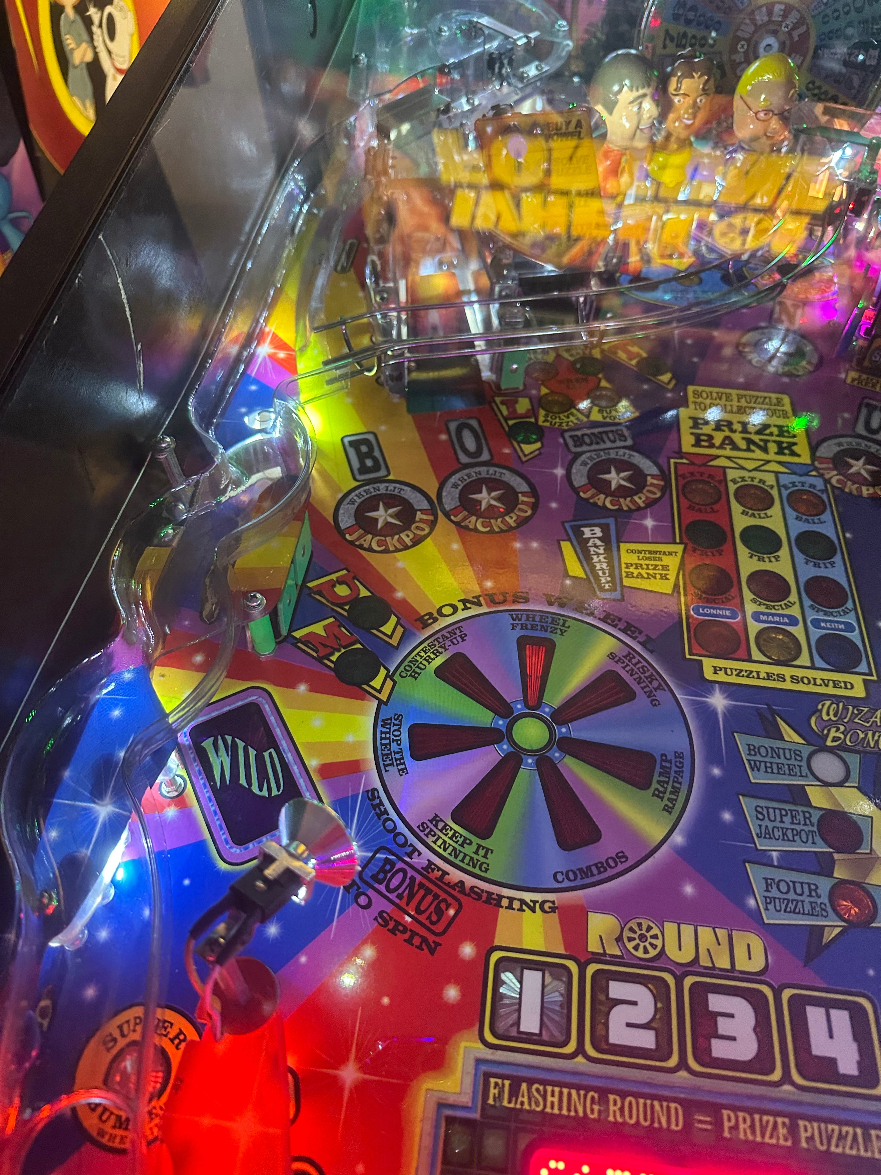 Stern Pinball Wheel of Fortune Pinball Machine