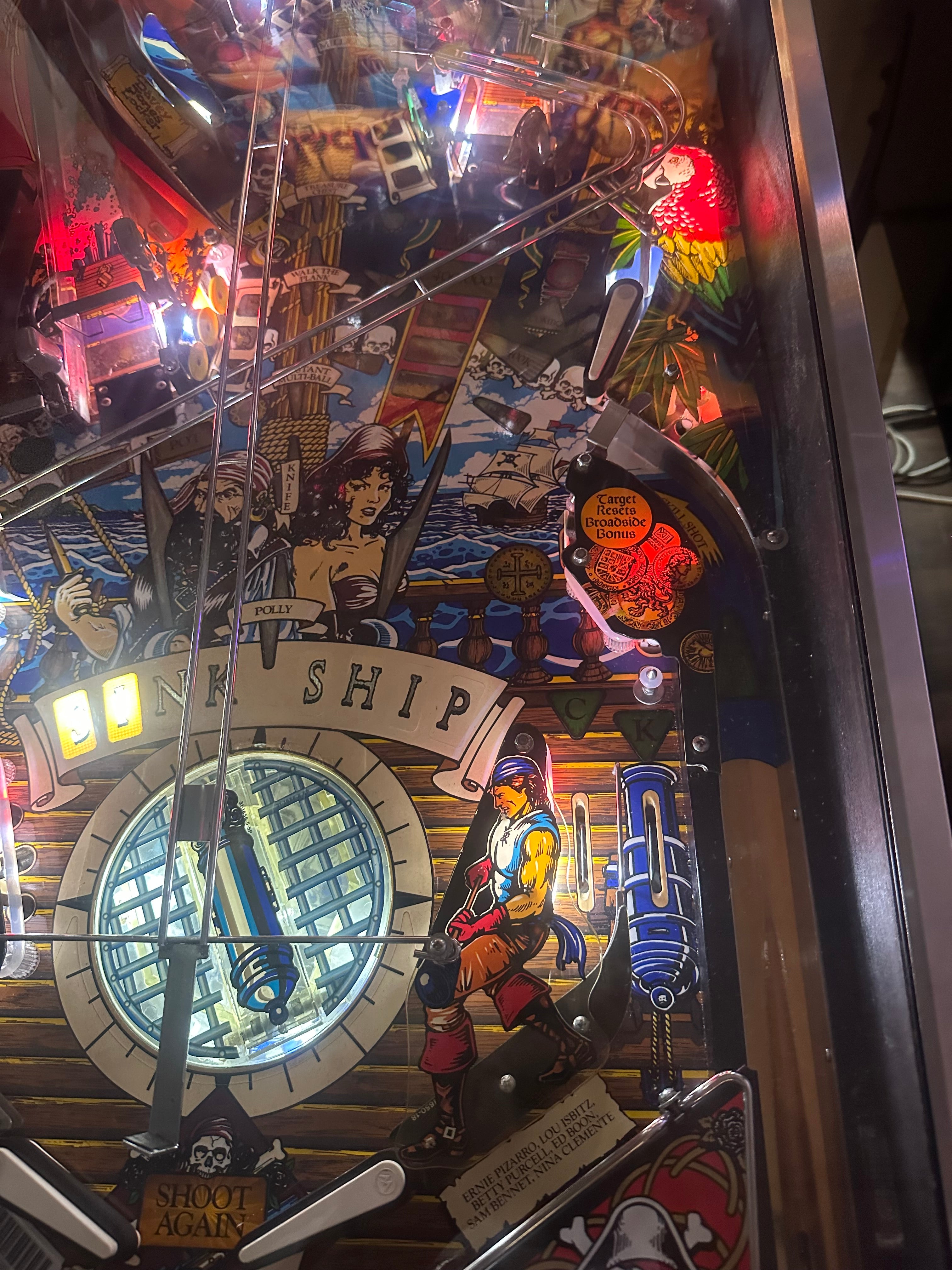 Bally Black Rose Pinball Machine