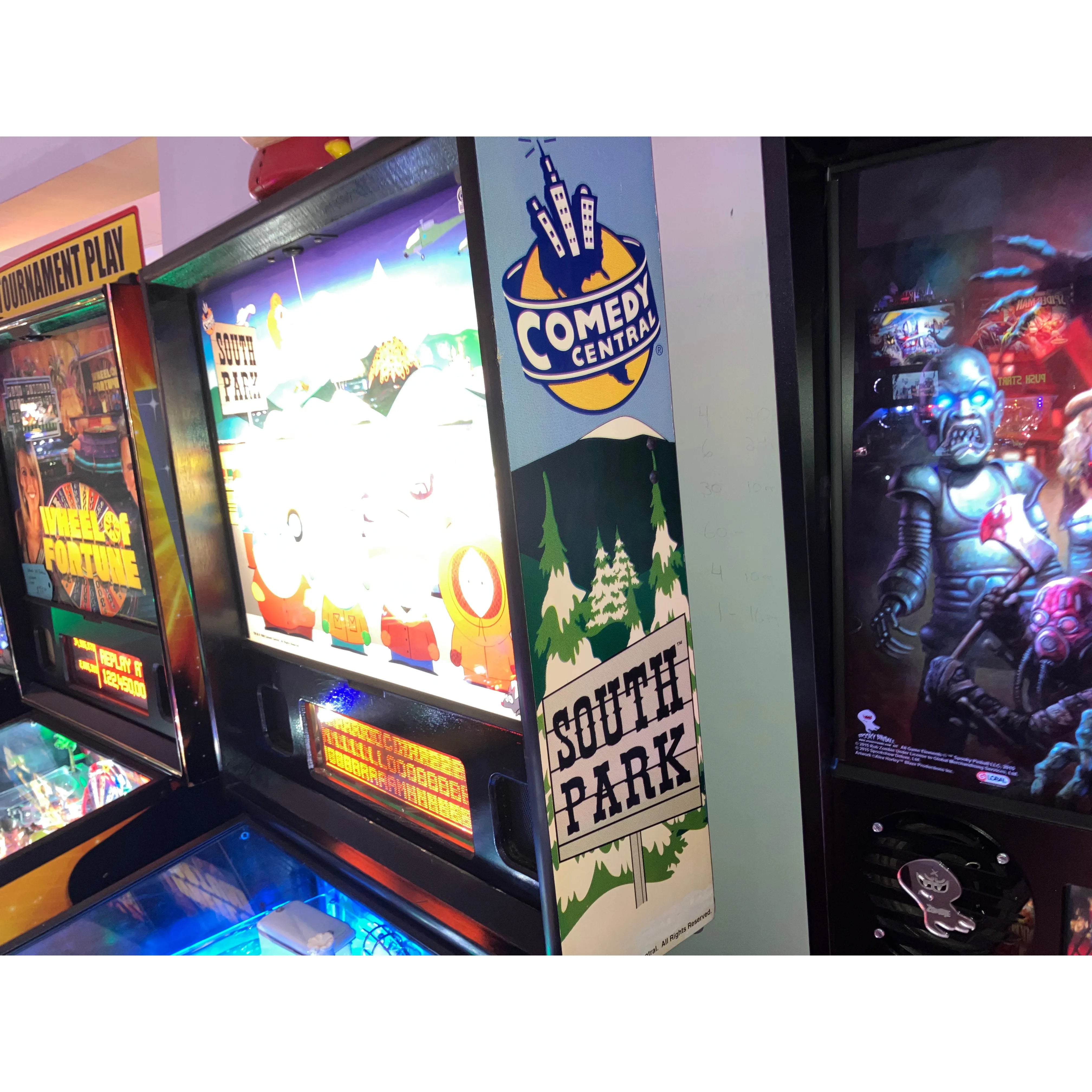 SEGA South Park Pinball Machine