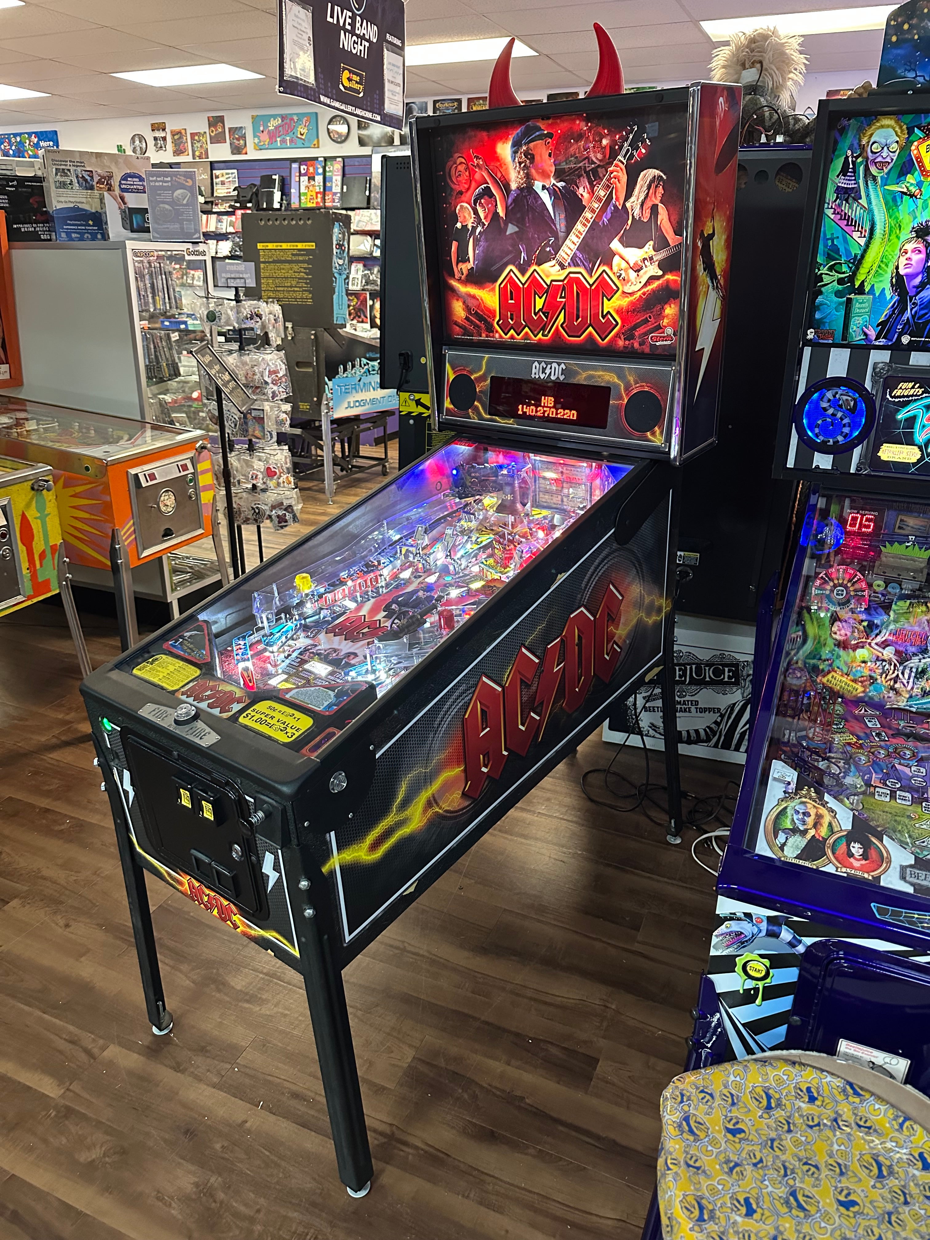 Stern Pinball AC/DC Pro Vault Pinball Machine