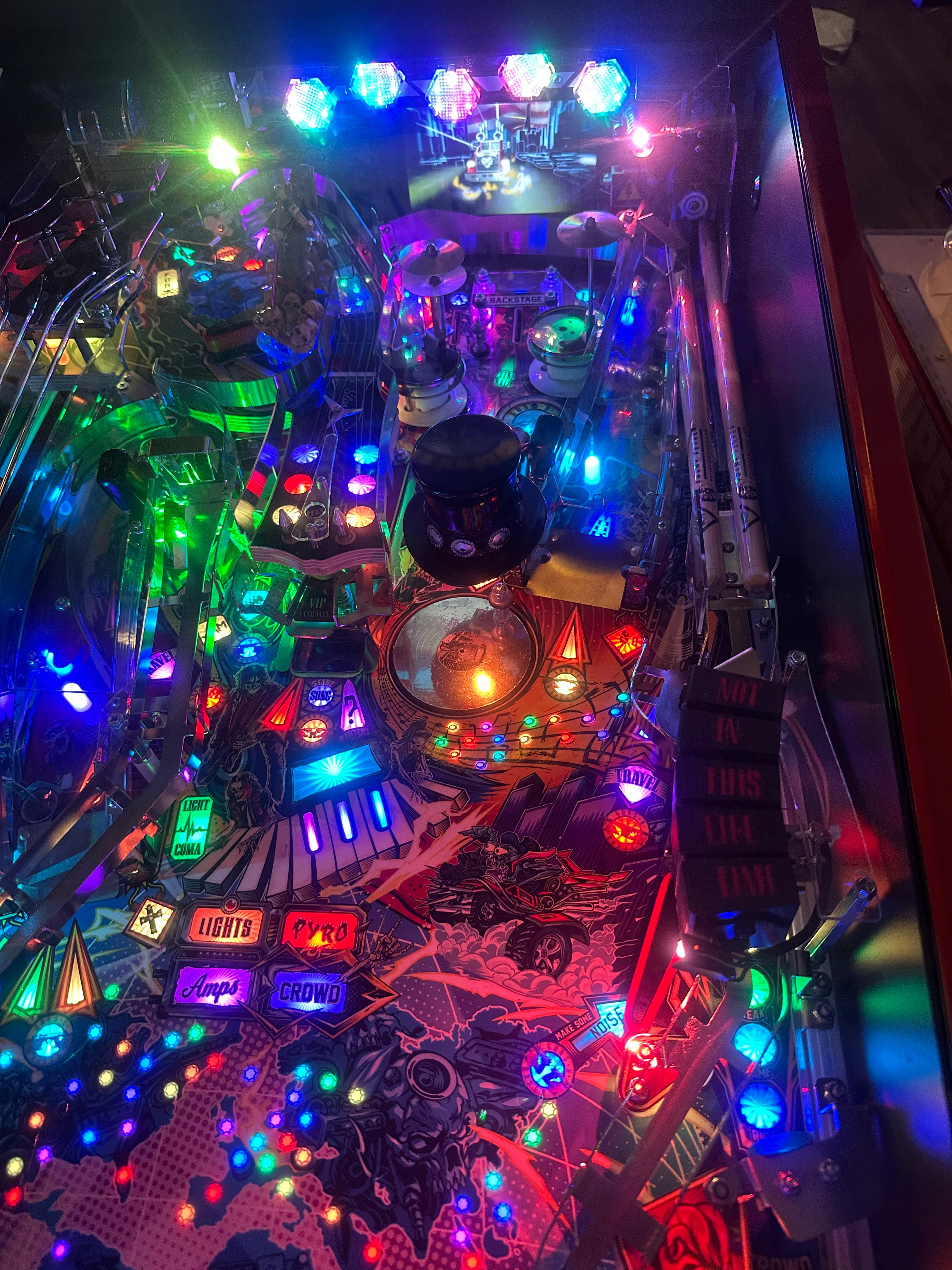 JJP Guns N' Roses Limited Edition Pinball Machine