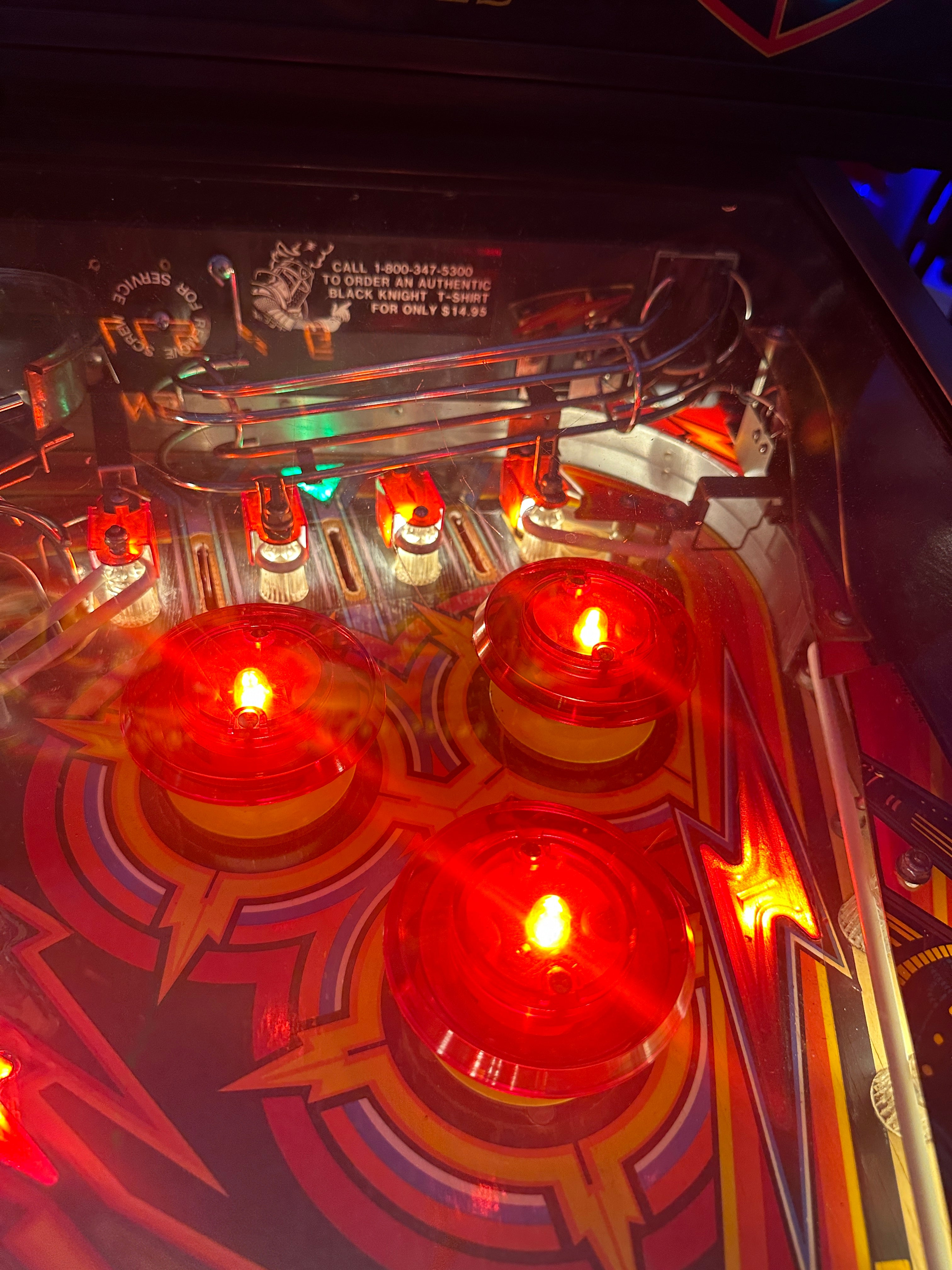 Williams Black Knight 2000 Pinball Machine