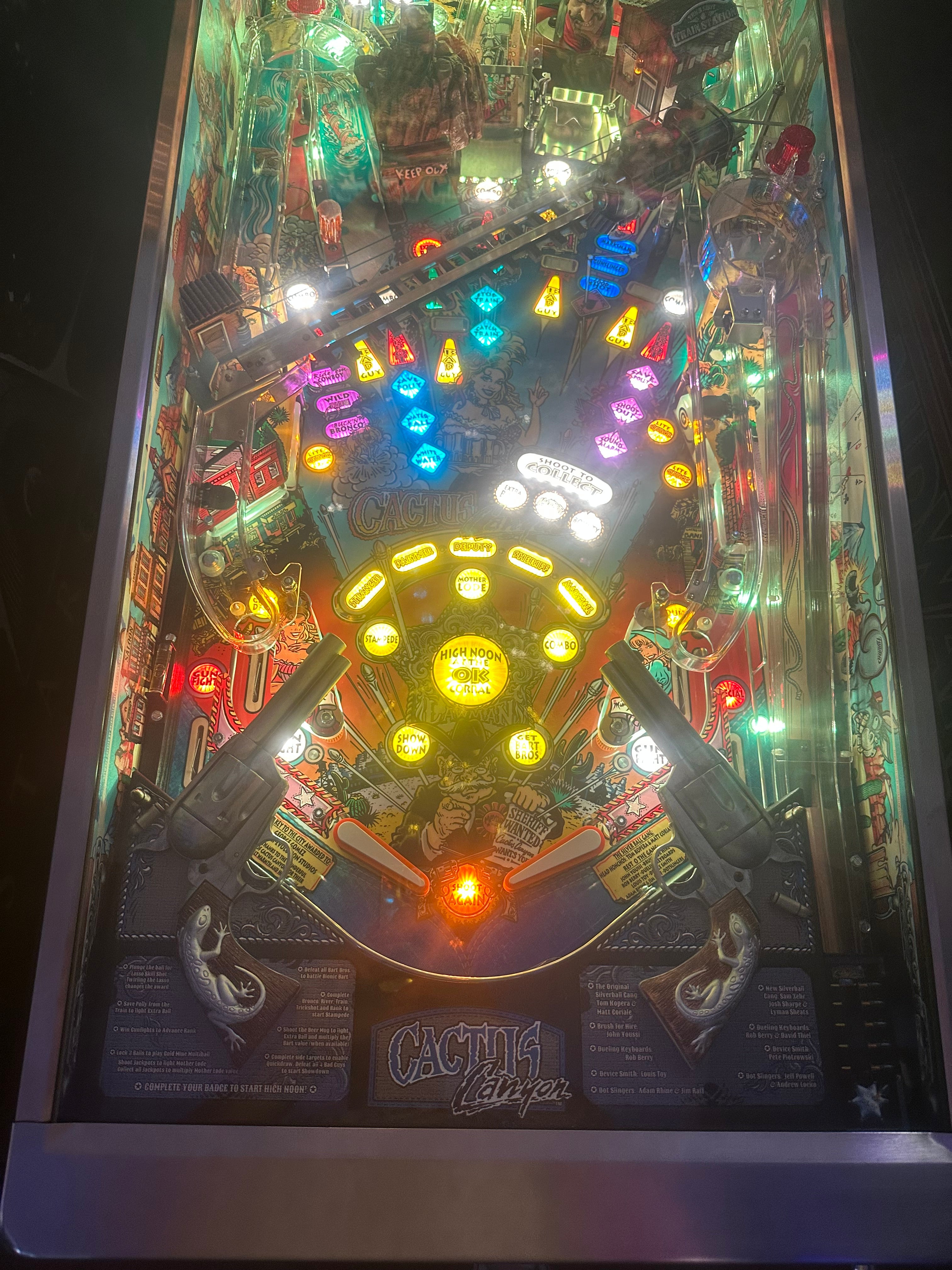 CGC LOADED Cactus Canyon Special Edition Pinball Machine