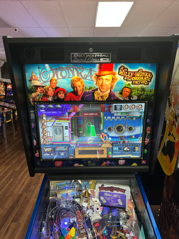 Image of JJP Willy Wonka & the Chocolate Factory Limited Edition Pinball Machine
