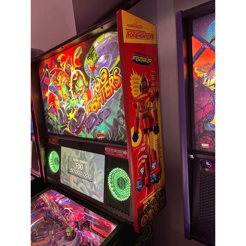 Image of Stern Pinball Foo Fighters Premium Pinball Machine