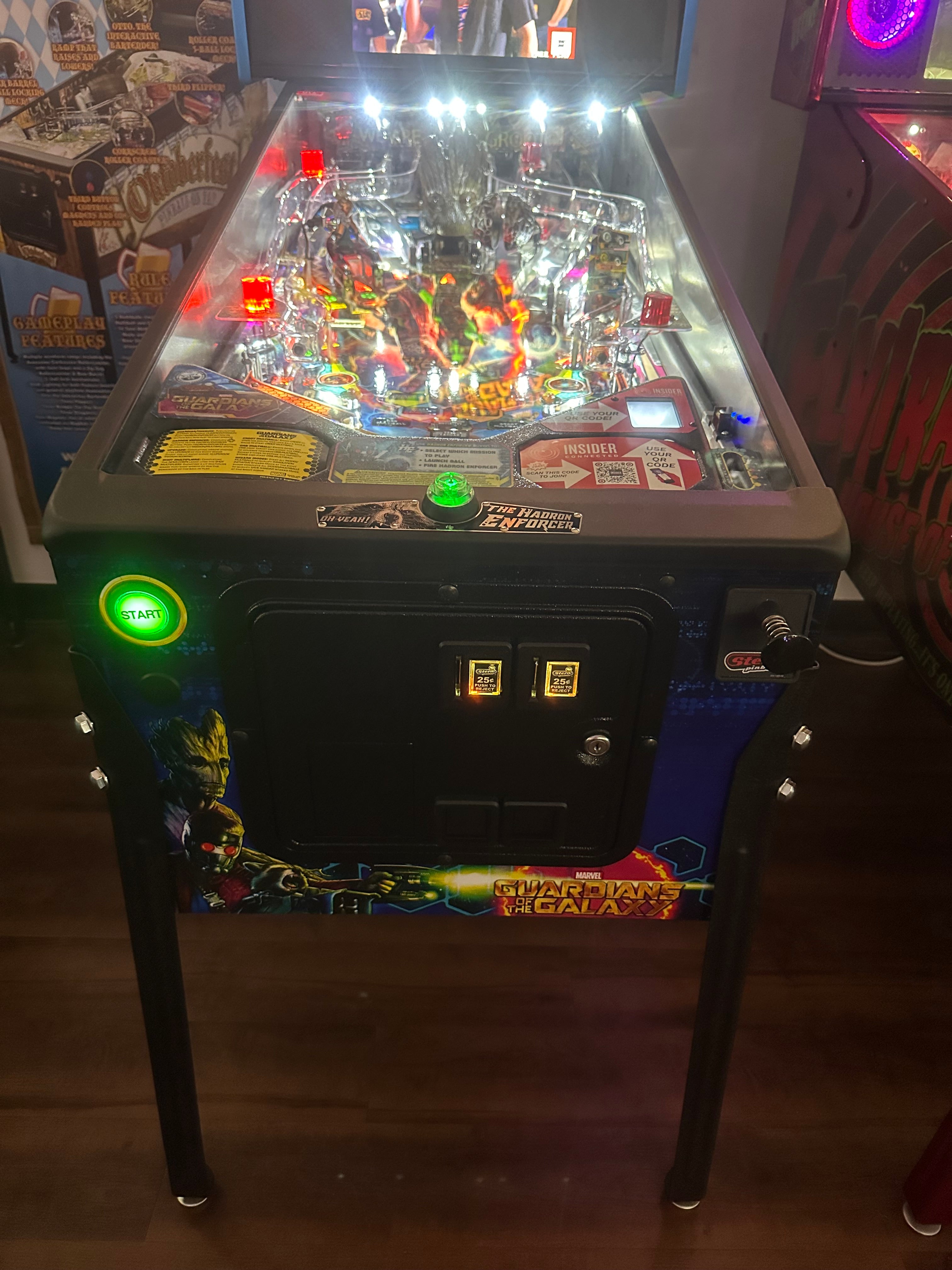 Stern Pinball Guardians of the Galaxy Pro Pinball Machine
