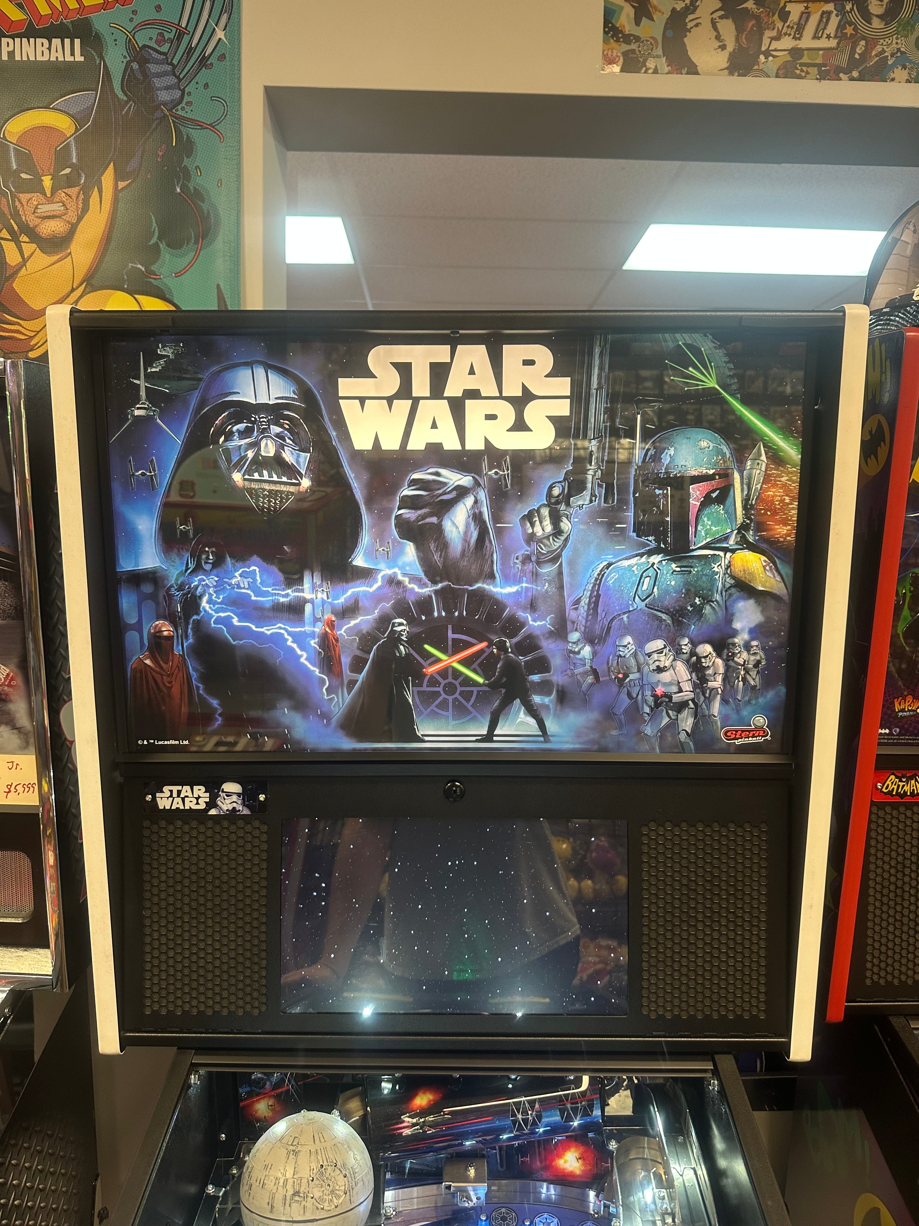 Stern Pinball Star Wars Premium Pinball Machine