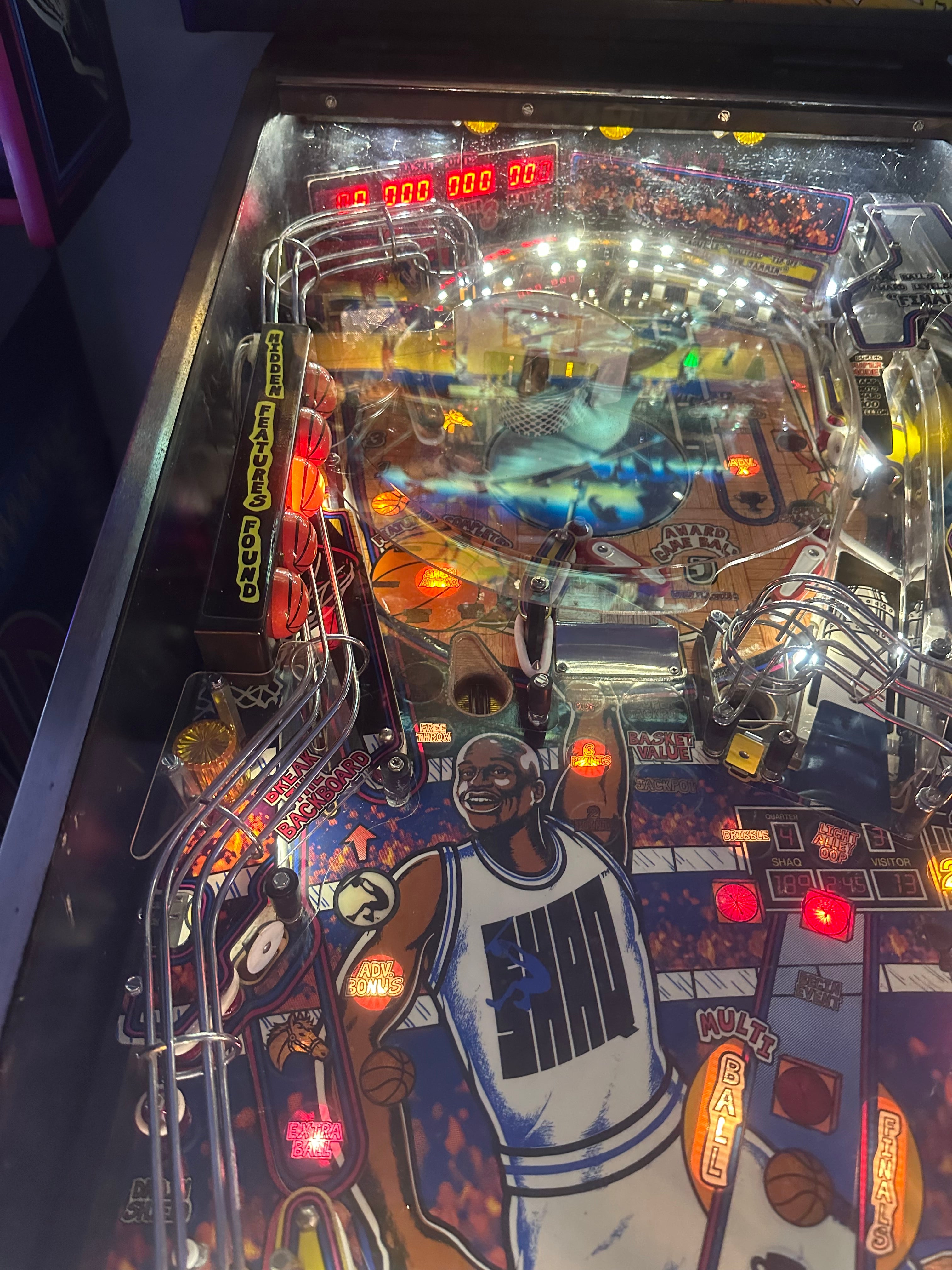 Gottlieb Shaq Attaq Pinball Machine