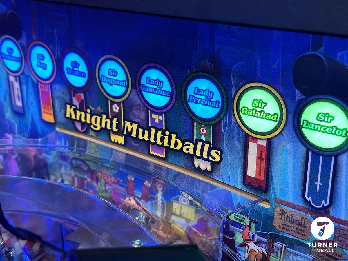 Turner Pinball Merlin's Arcade Pinball Machine - Legendary Edition