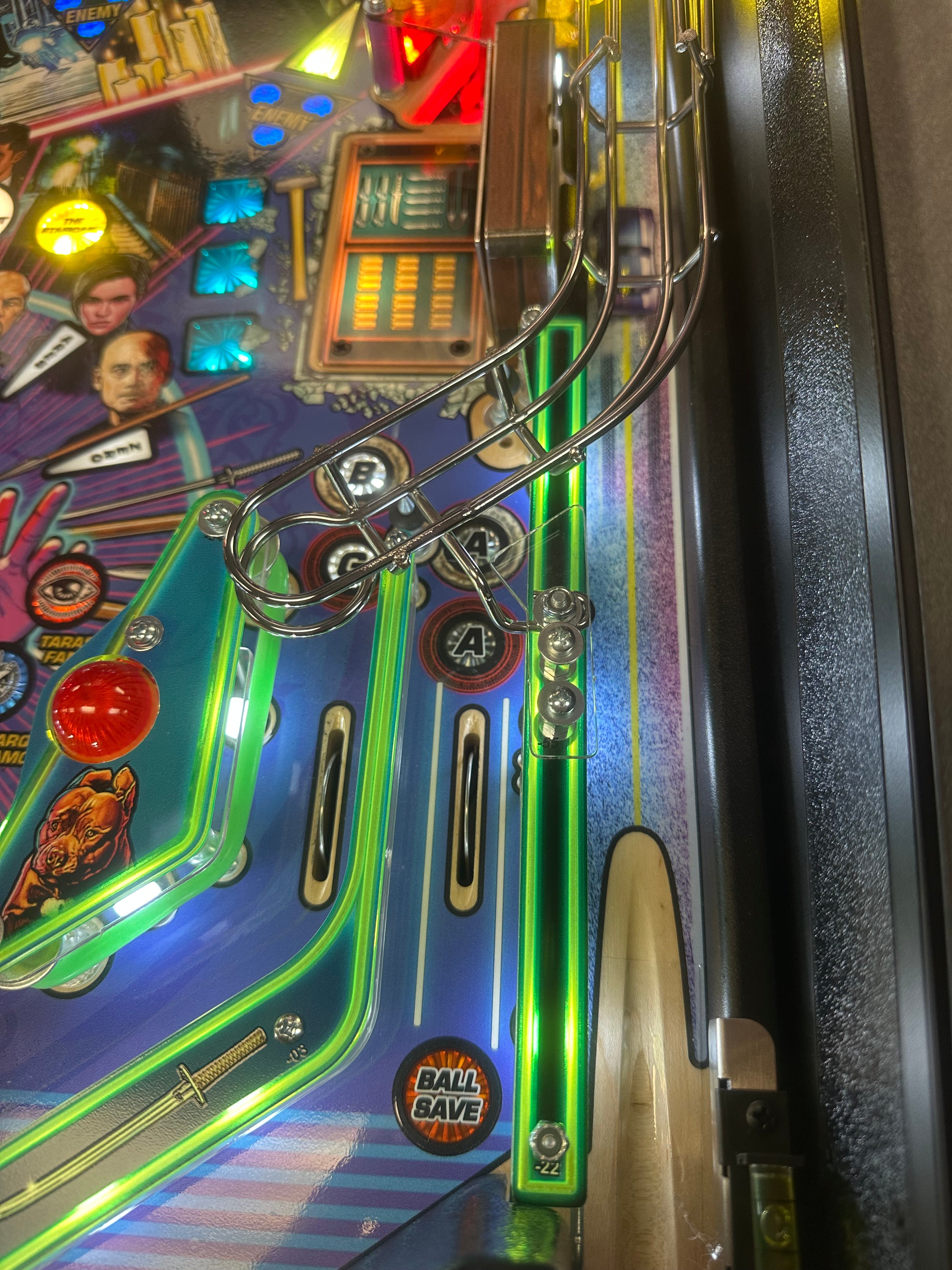 Stern Pinball John Wick Pro Pinball Machine with Upgrades