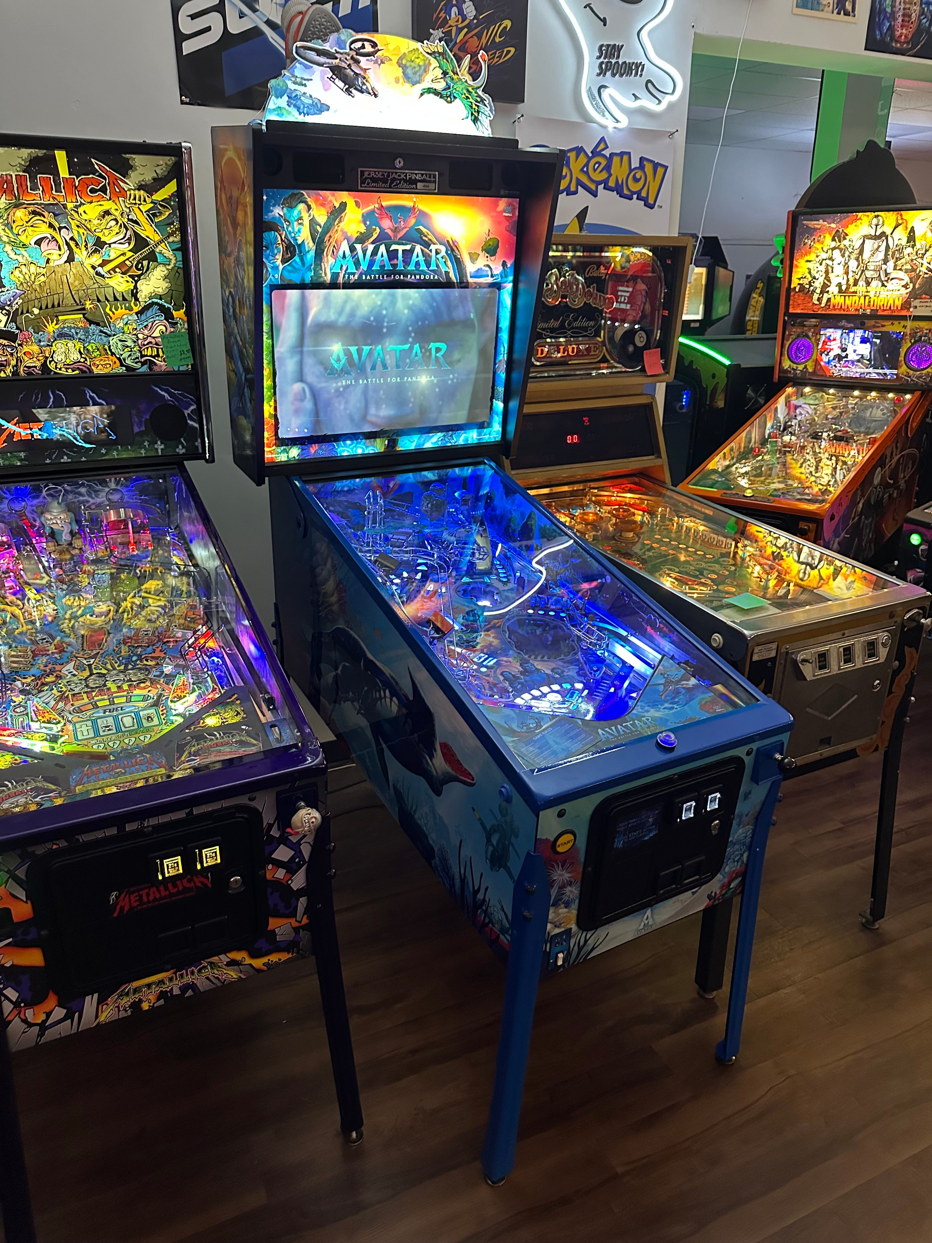 JJP Avatar Limited Edition Pinball Machine