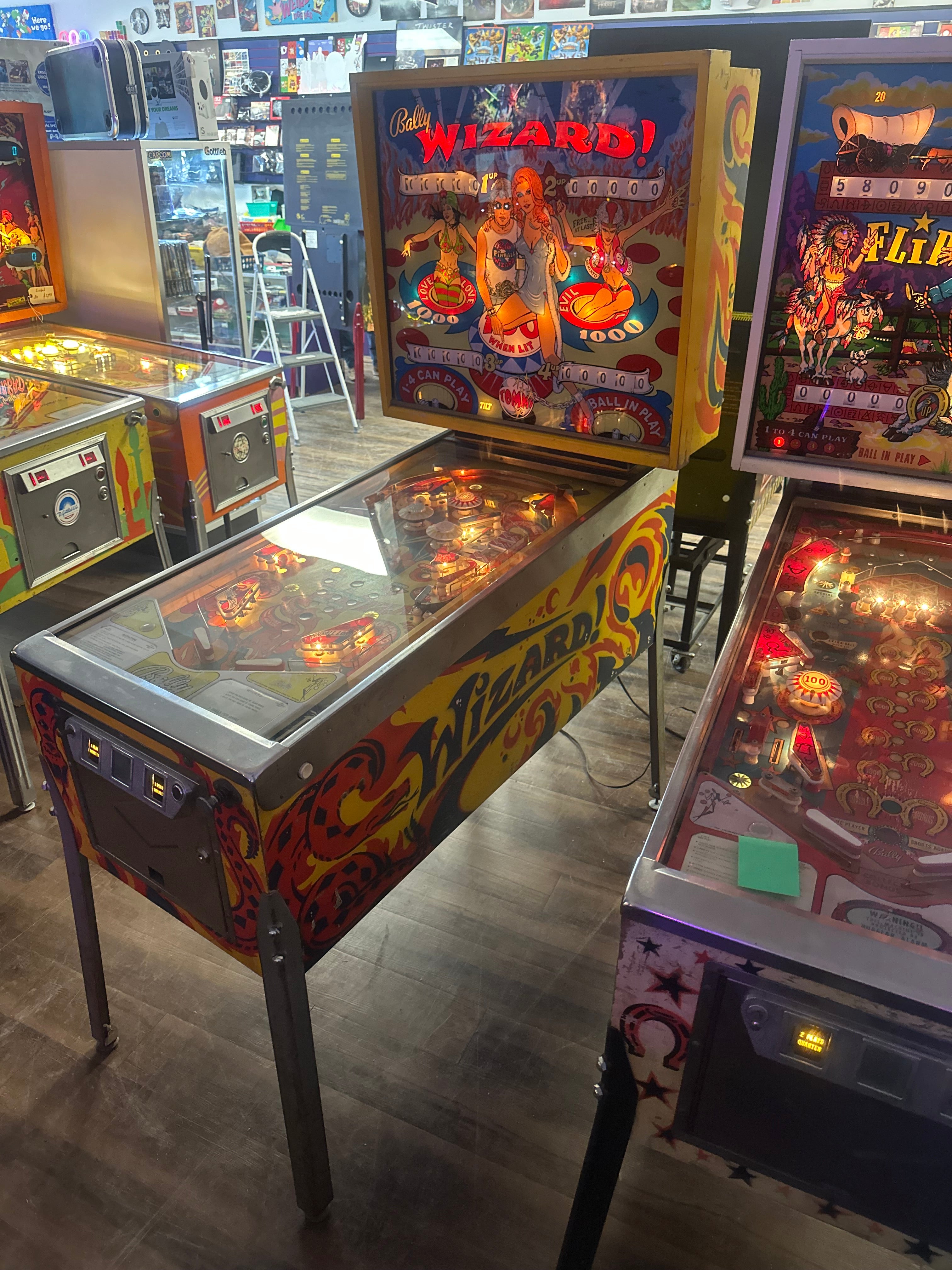 Bally Wizard Pinball Machine