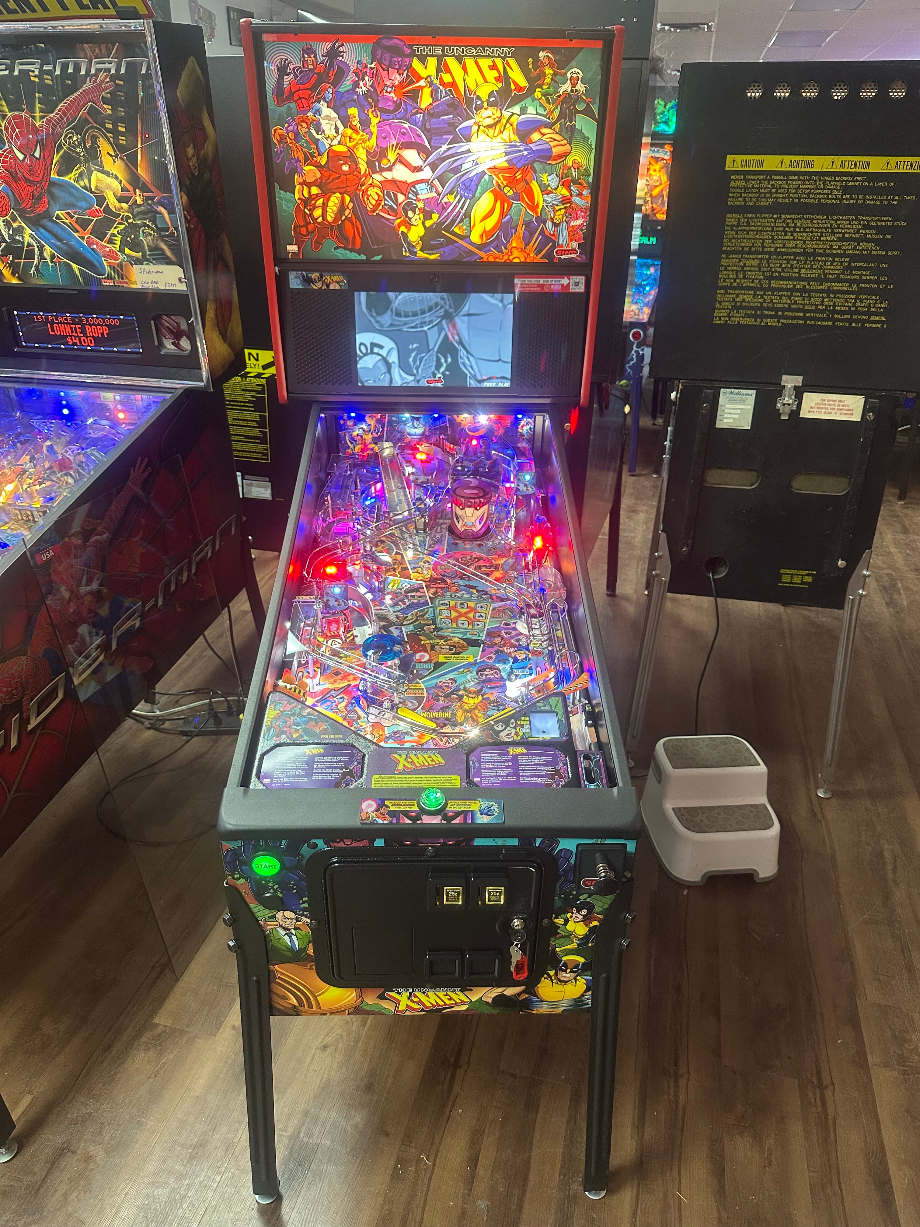 Stern Pinball The Uncanny X-Men Pro Pinball Machine