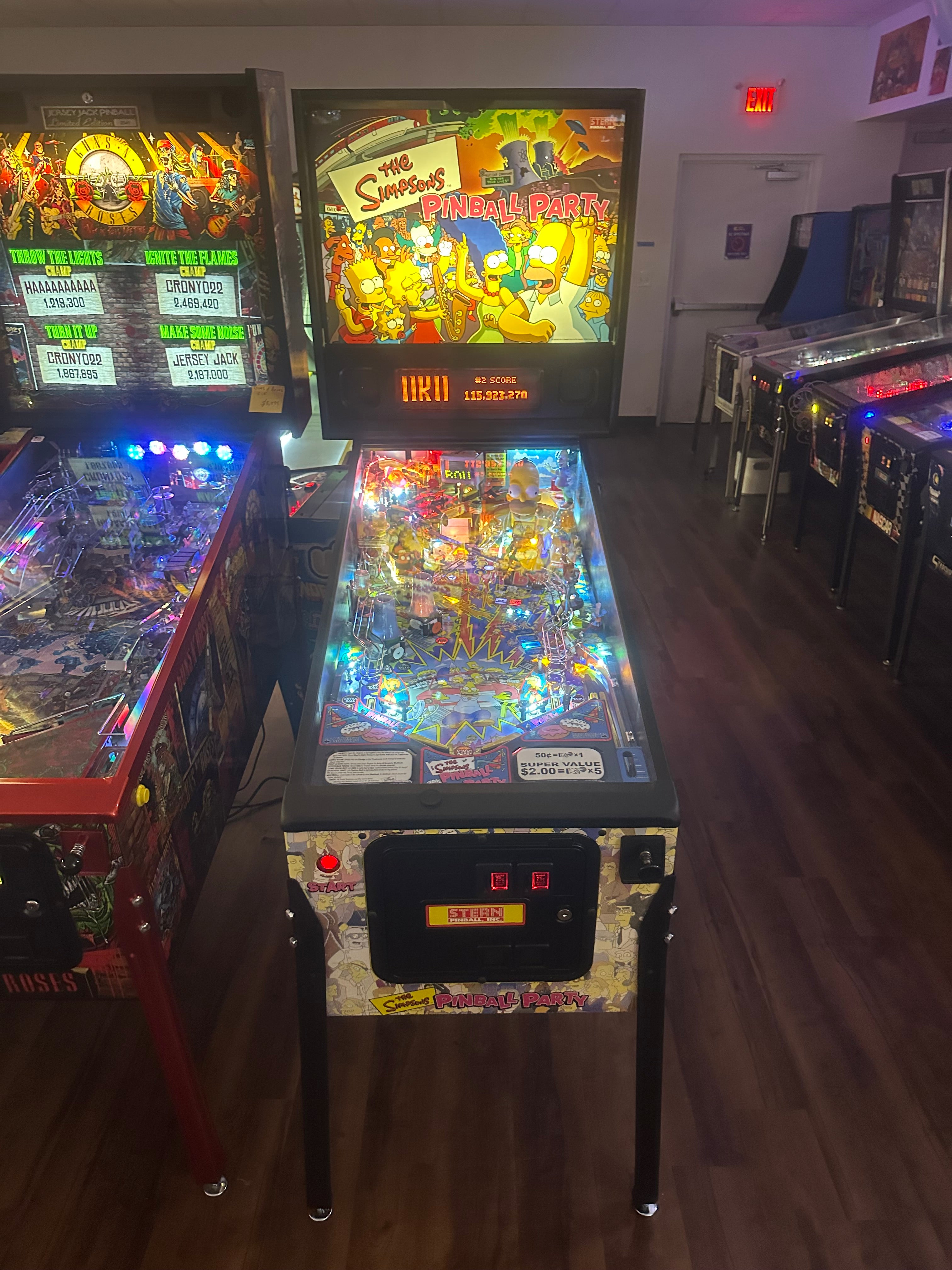 Stern Pinball The Simpsons Pinball Party Pinball Machine