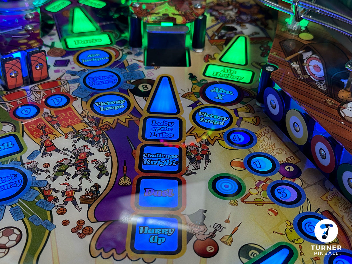 Turner Pinball Merlin's Arcade Pinball Machine - Legendary Edition