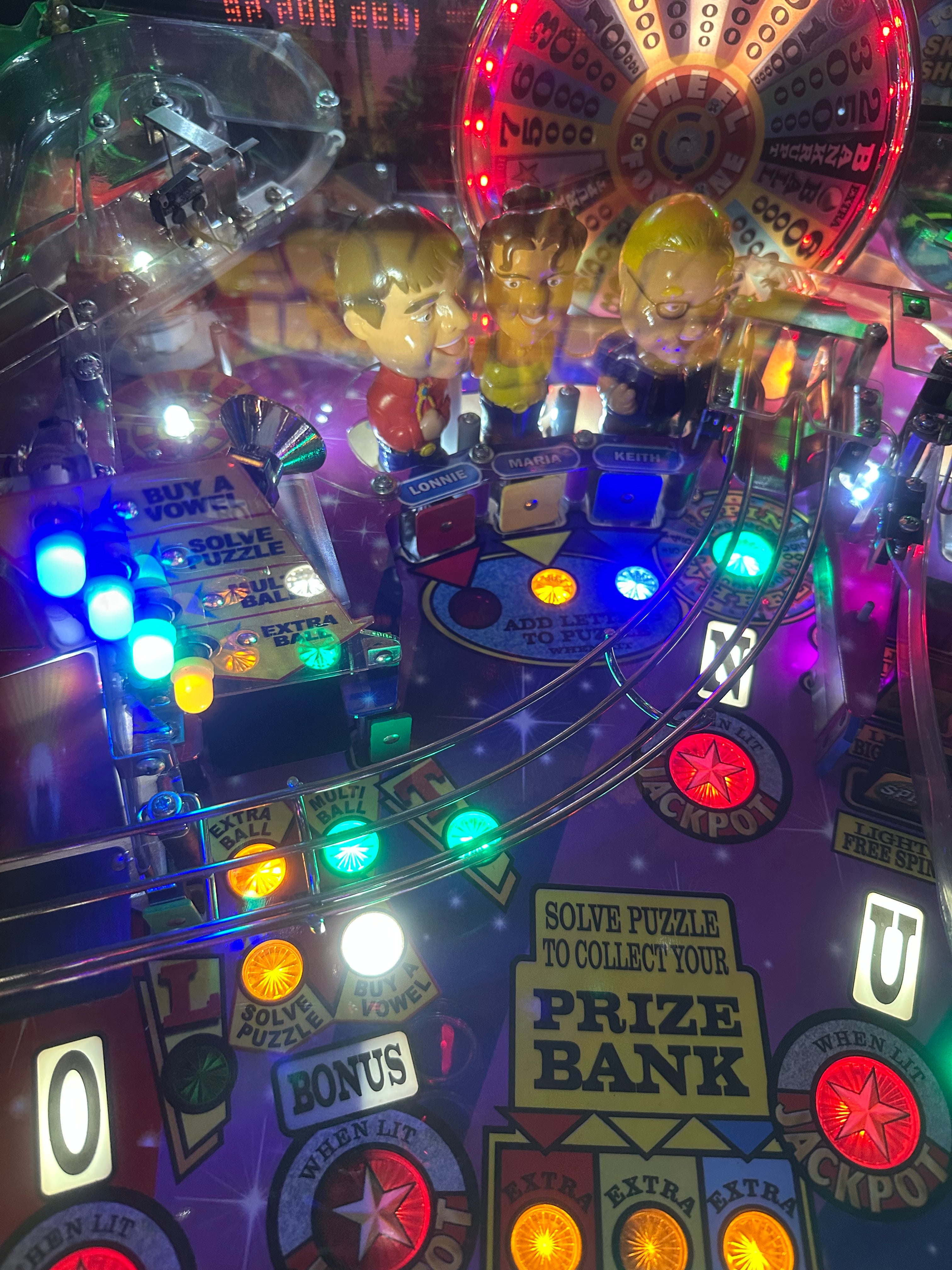 Stern Pinball Wheel of Fortune Pinball Machine