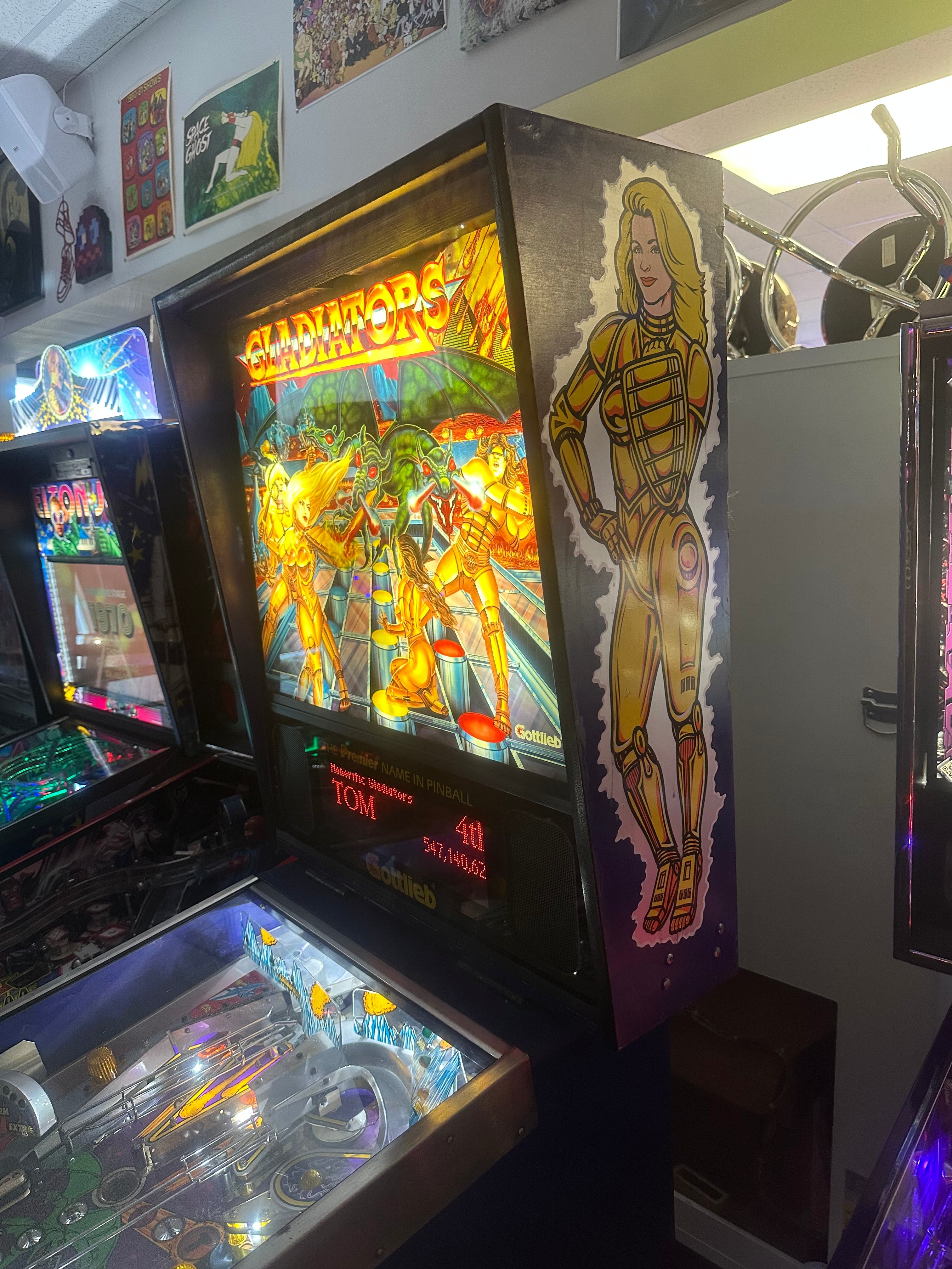 Gottlieb Gladiators Pinball Machine