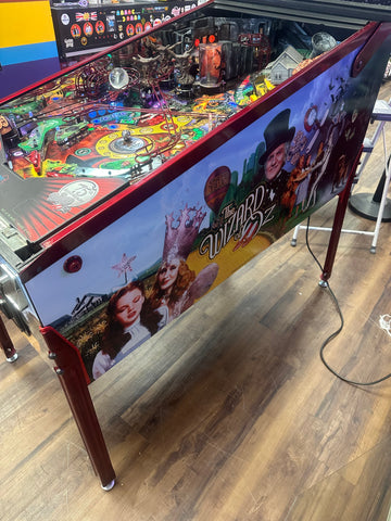 Image of JJP Wizard of Oz 75th Anniversary Ruby Red Edition Pinball Machine