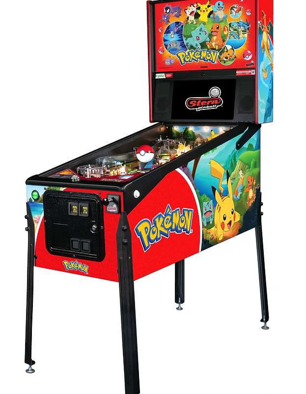 Stern Pinball Pokemon Premium Pinball Machine FREE SHIPPING