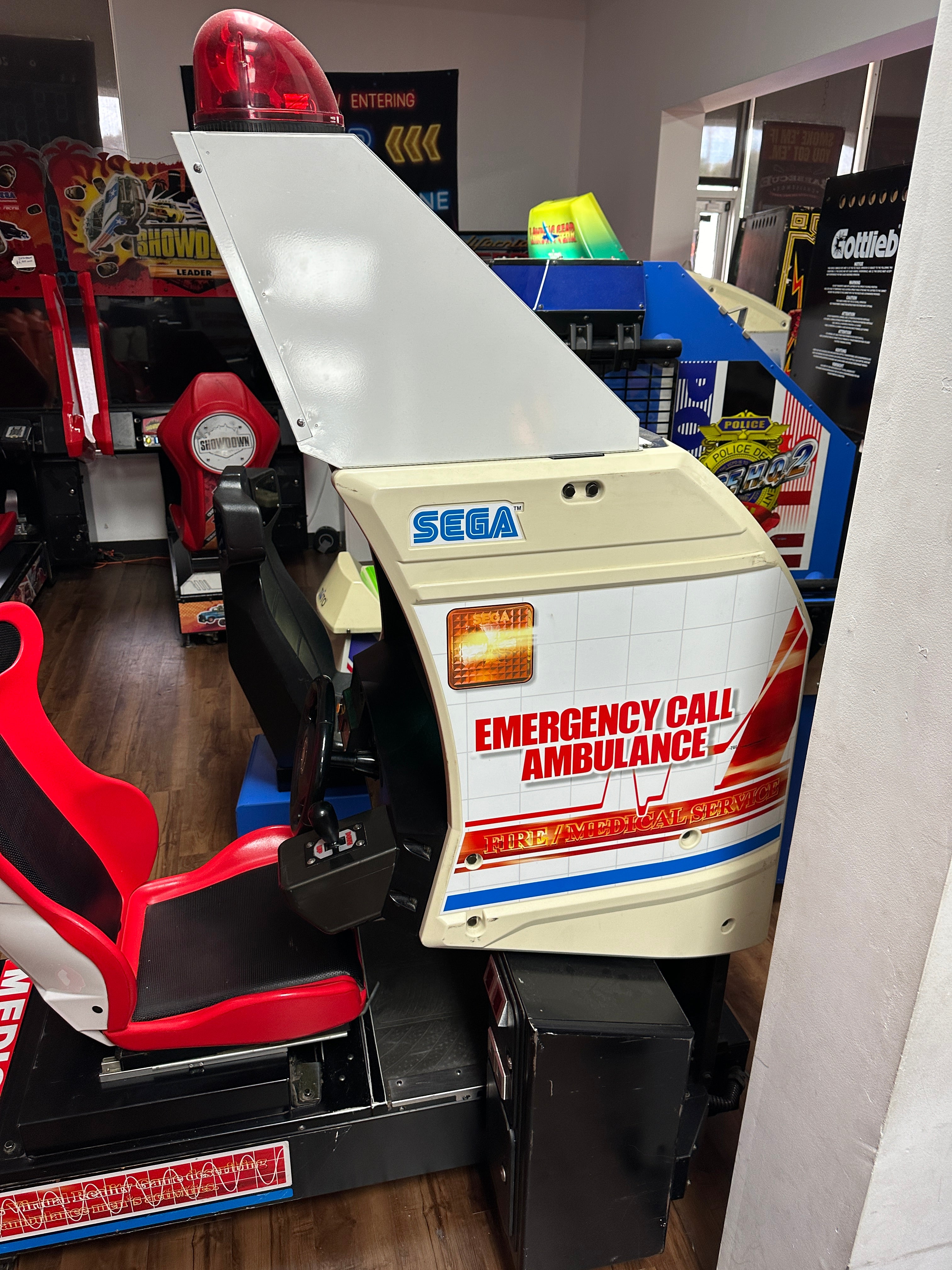 SEGA Emergency Call Ambulance Arcade Game