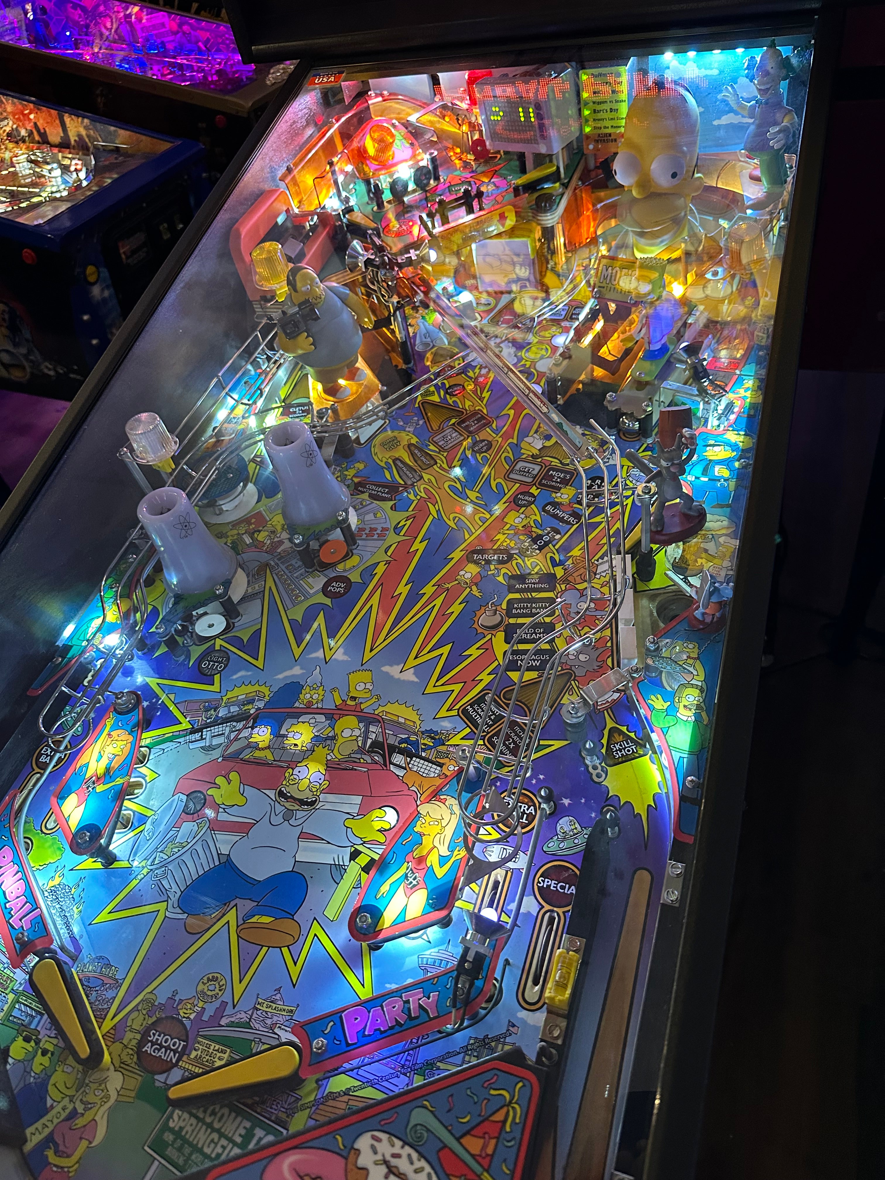 Stern Pinball The Simpsons Pinball Party Pinball Machine