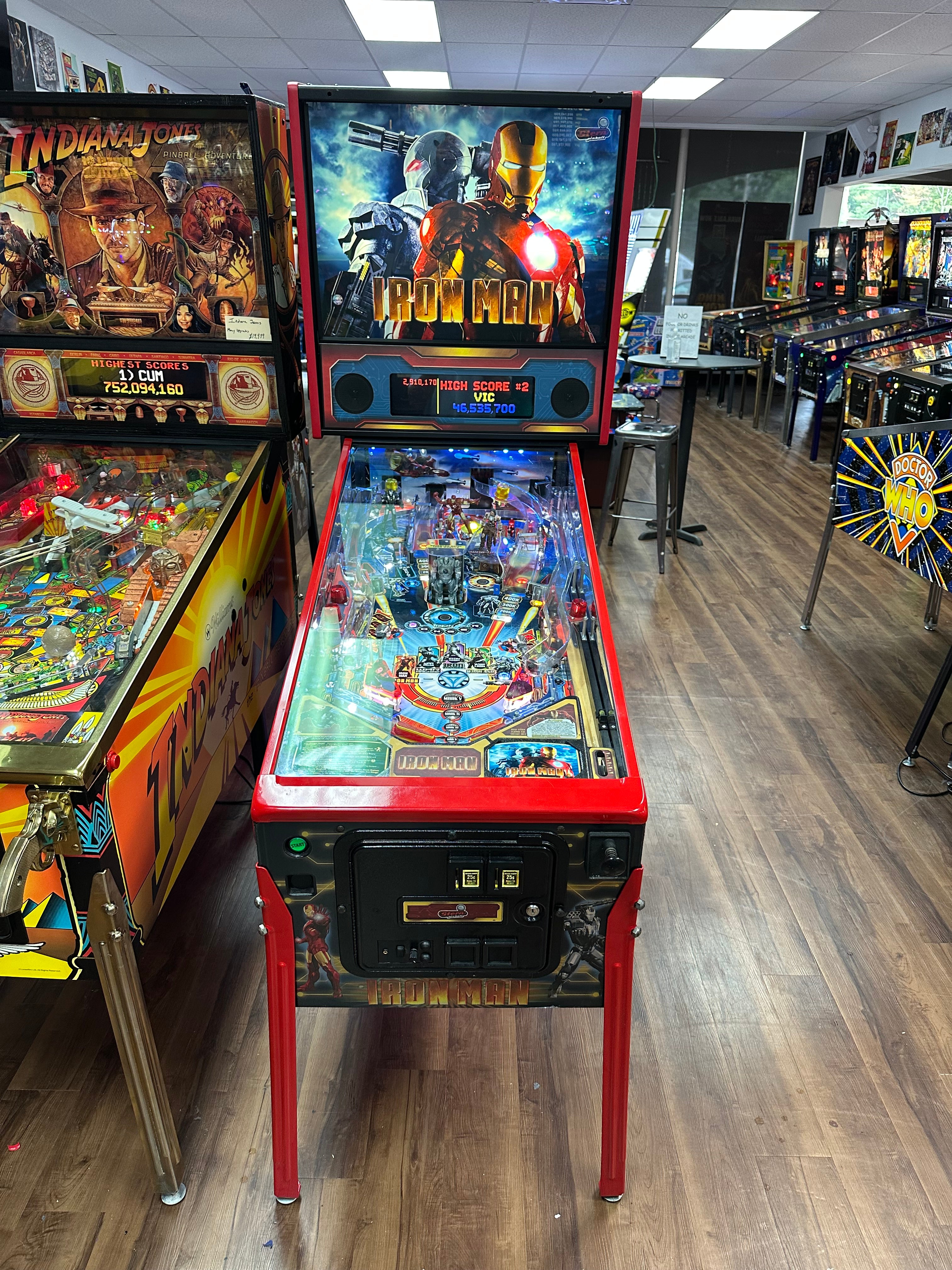 Stern Pinball Ironman Vault Pinball Machine