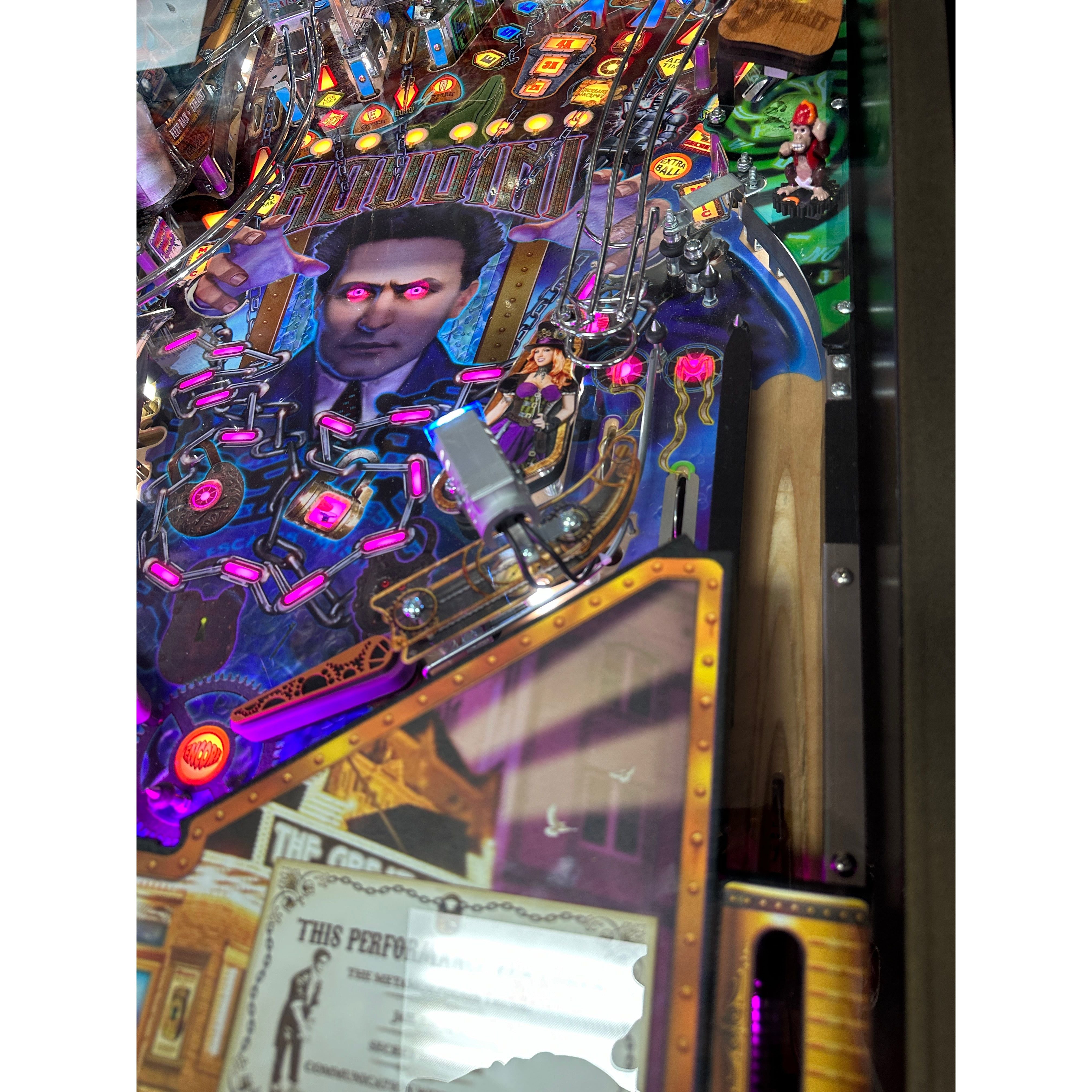 American Pinball Houdini Deluxe Pinball Machine