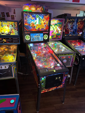 Stern Pinball LOADED Godzilla Pro Pinball Machine with Stern Topper