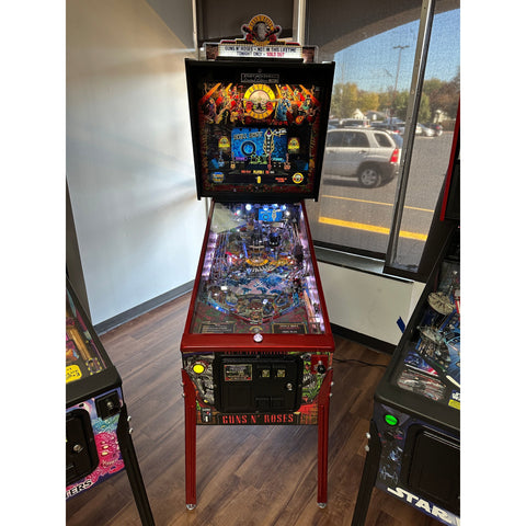 Image of Jersey Jack Pinball Guns N' Roses Limited Edition Pinball Machine