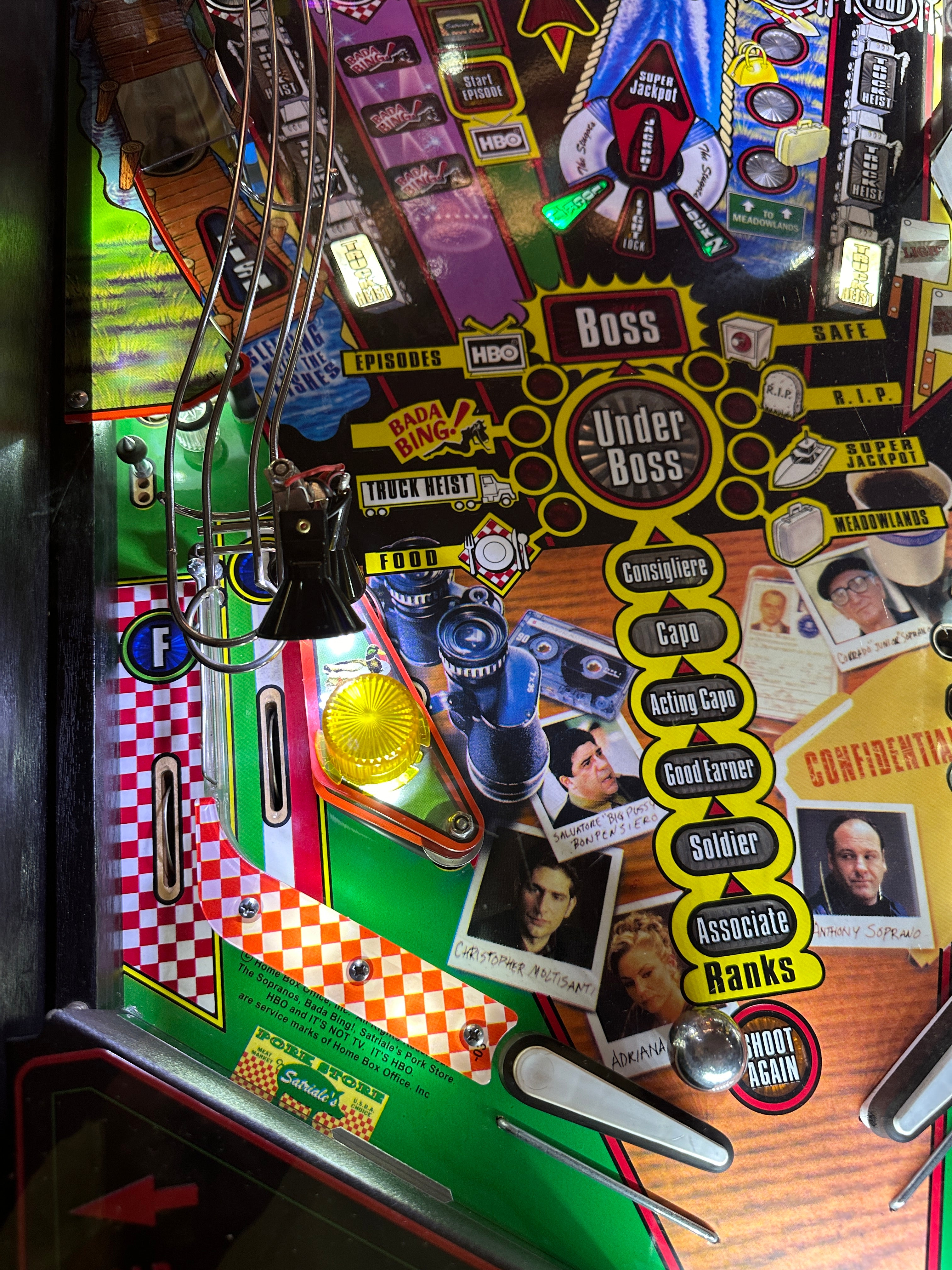 Stern Pinball The Sopranos Pinball Machine