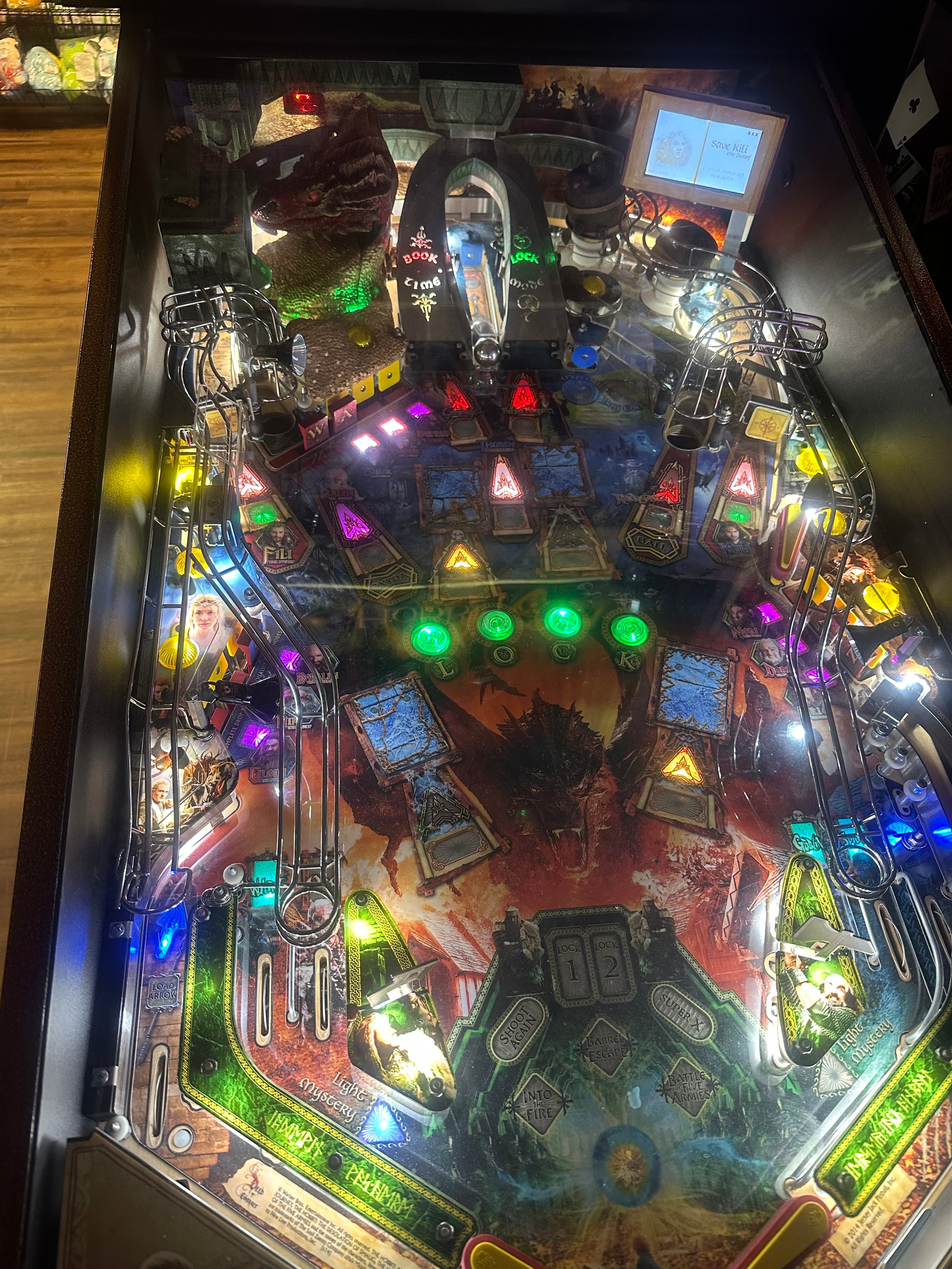 JJP The Hobbit Limited Edition Pinball Machine