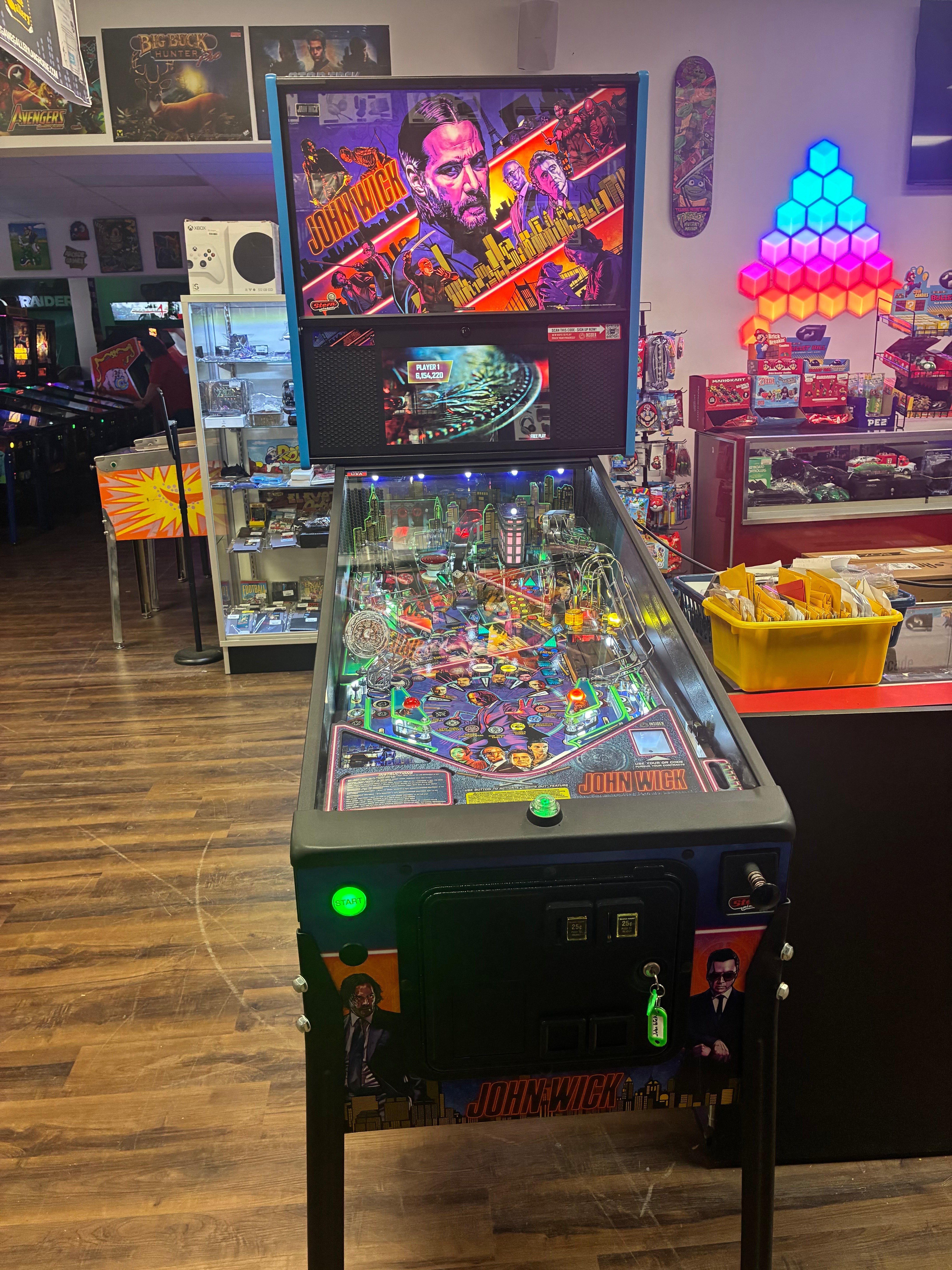 Stern Pinball John Wick Premium Pinball Machine