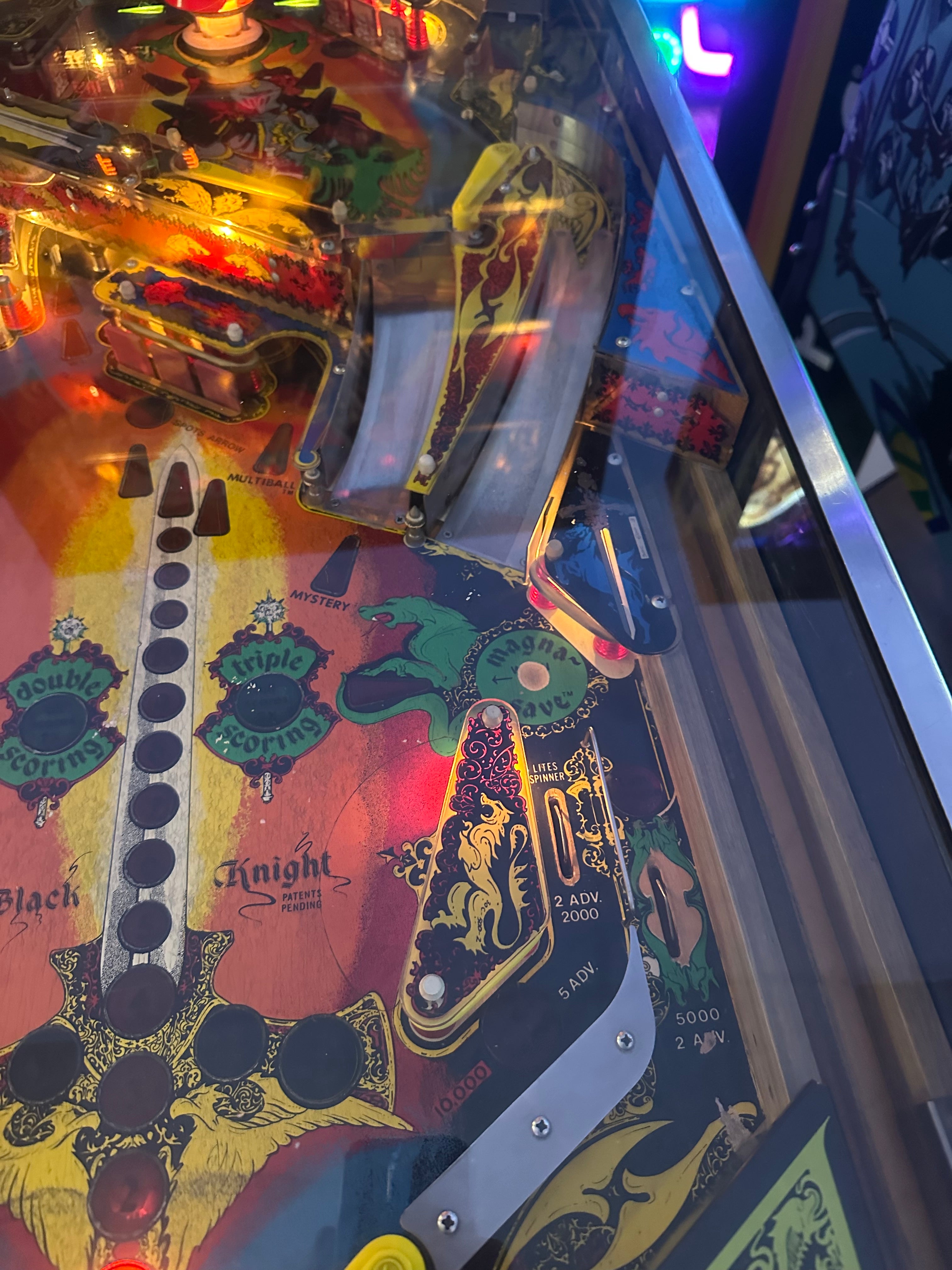 Williams Black Knight Pinball Machine
