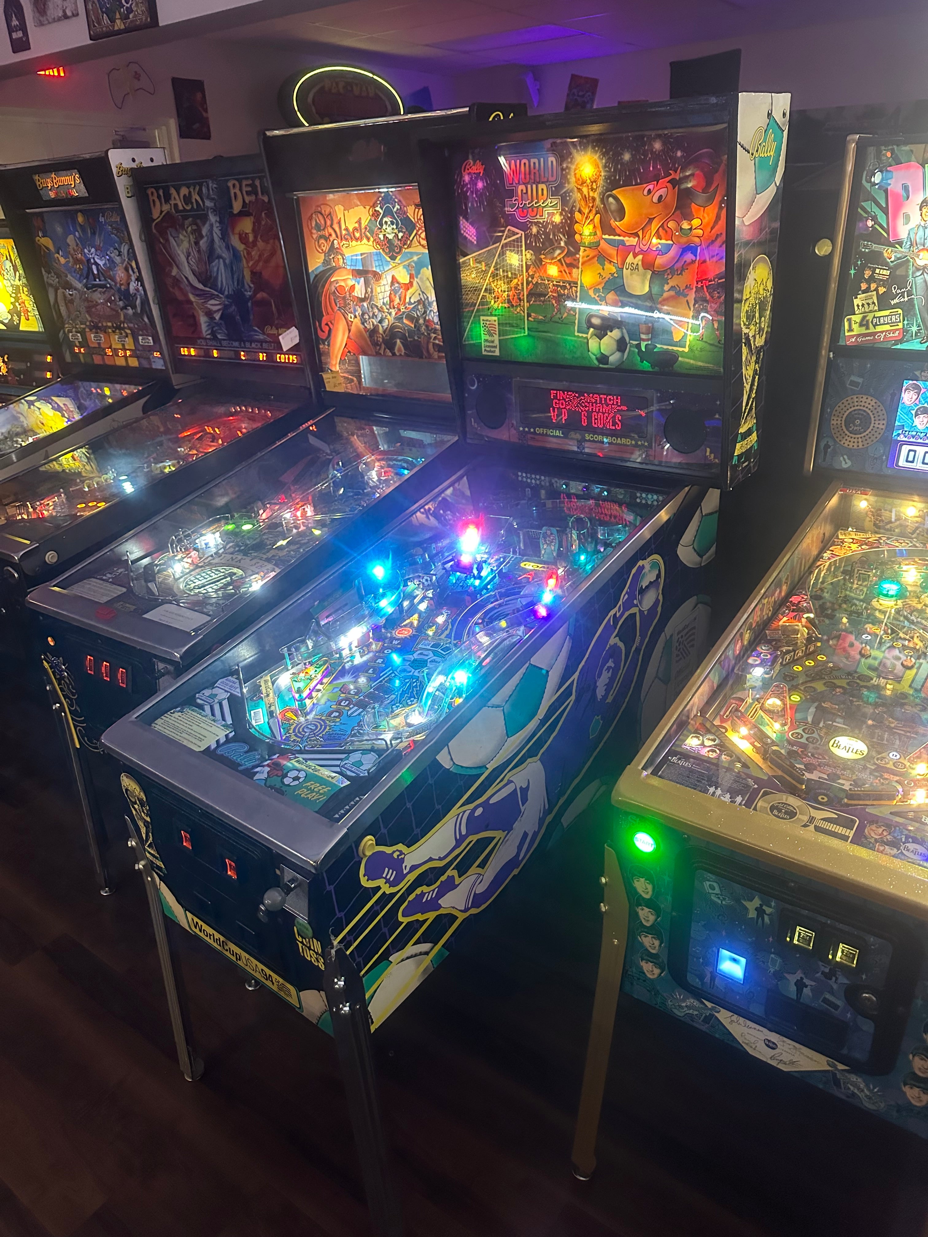 Bally World Cup Soccer Pinball Machine