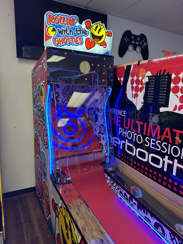 Image of Bandai Namco Pacman Skee Ball Machine