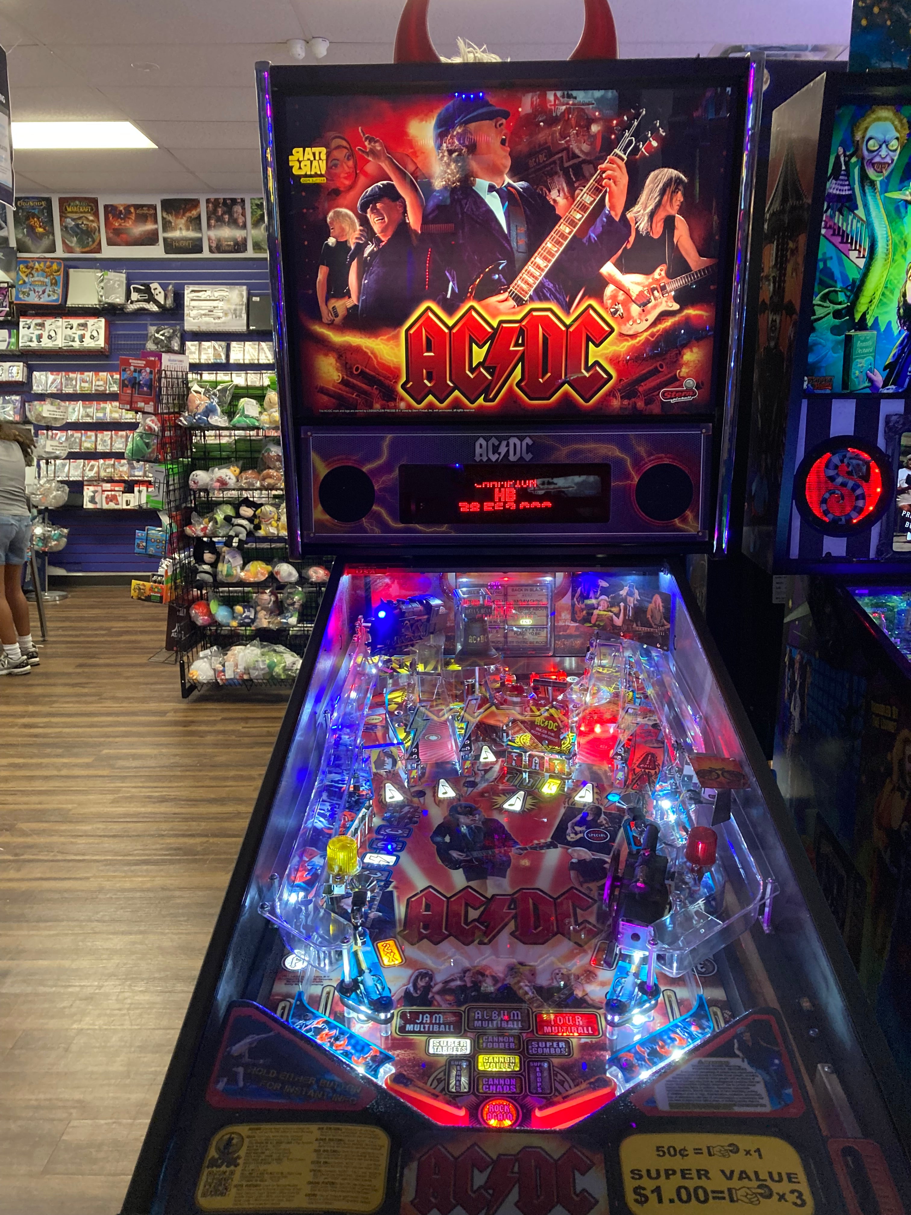 Stern Pinball AC/DC Pro Vault Pinball Machine