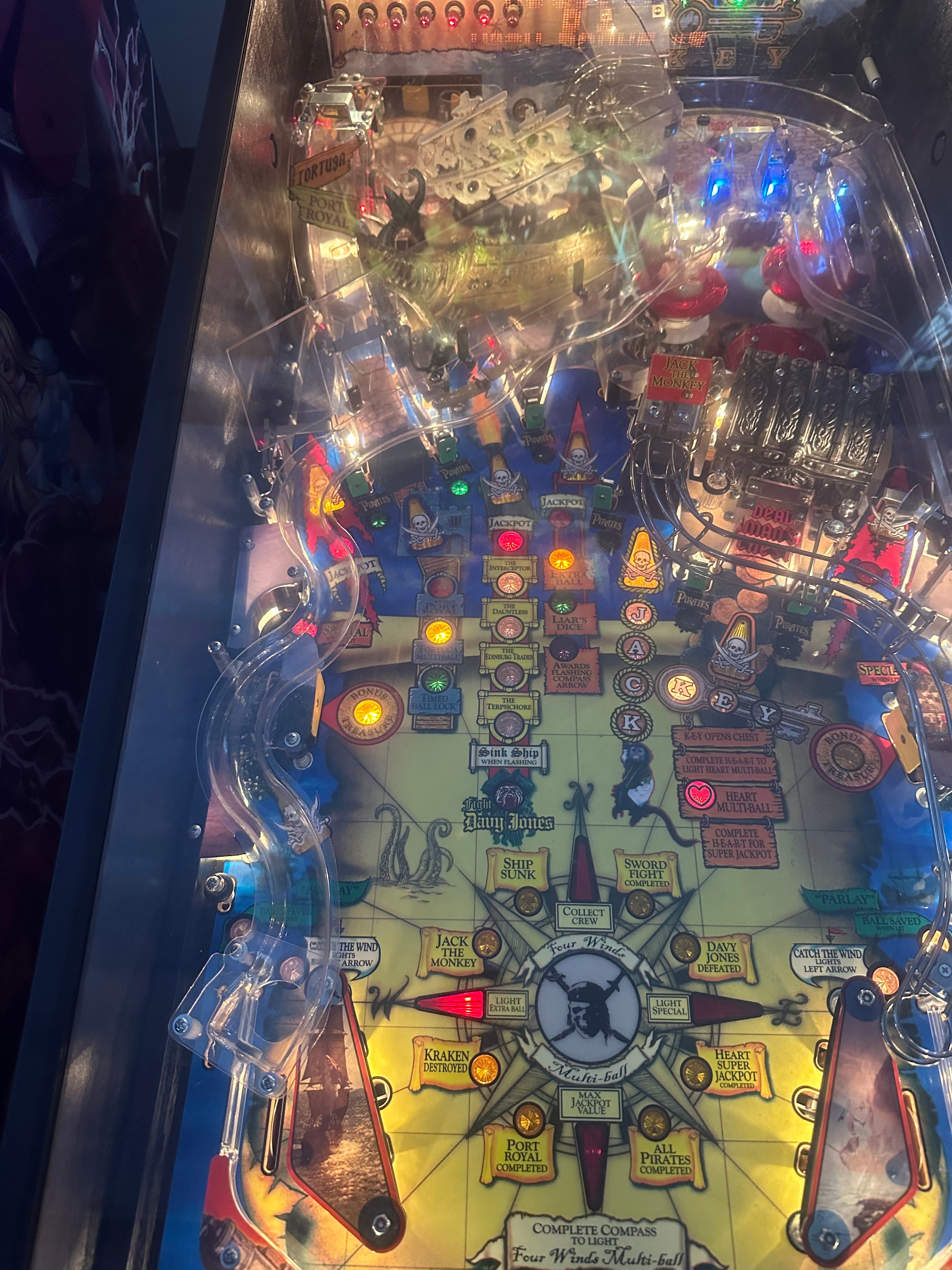 Stern Pinball Pirates of the Caribbean Pinball Machine