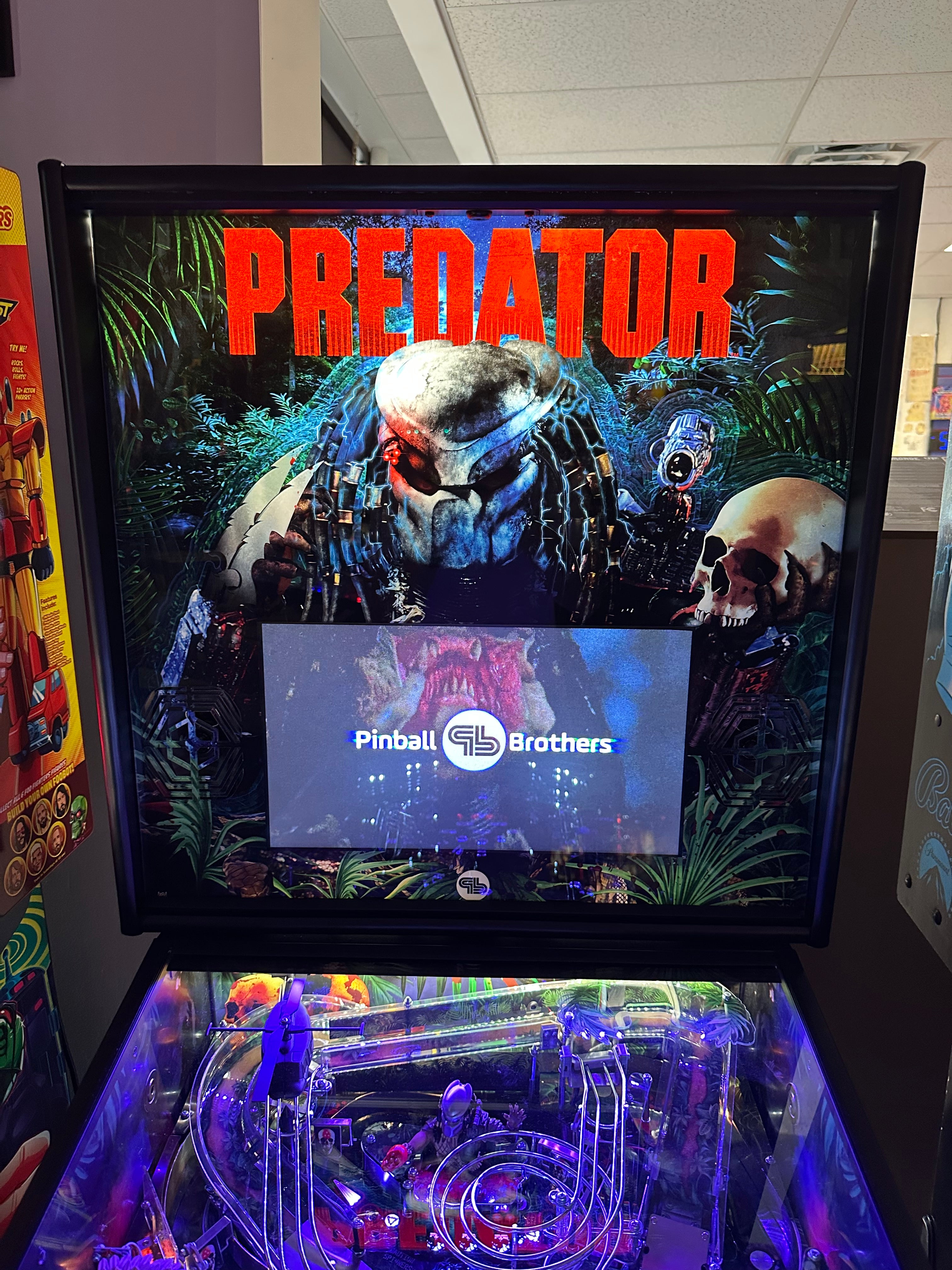 Pinball Brothers Predator Pinball Machine