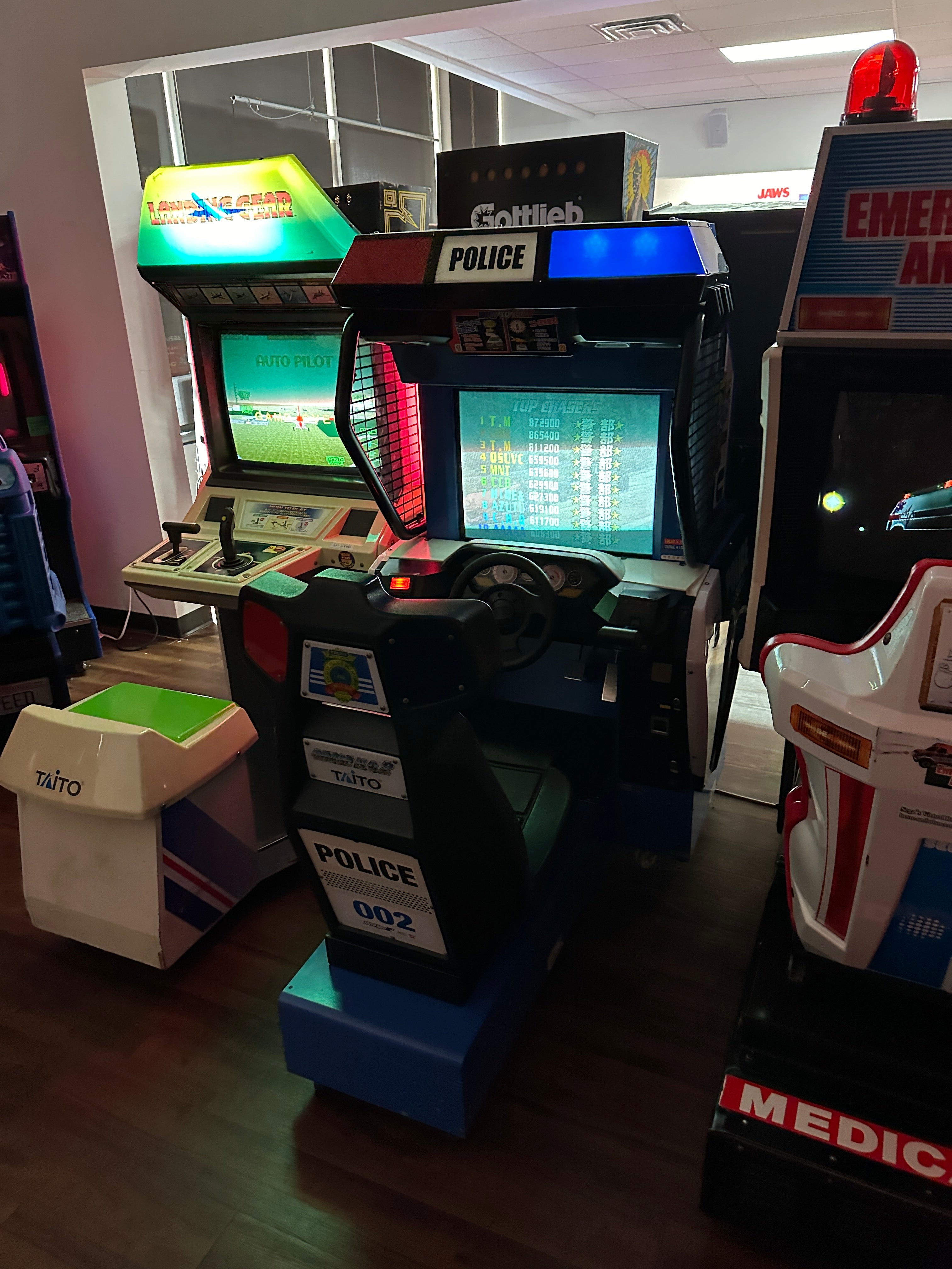 Taito Chase H.Q. 2 Arcade Game