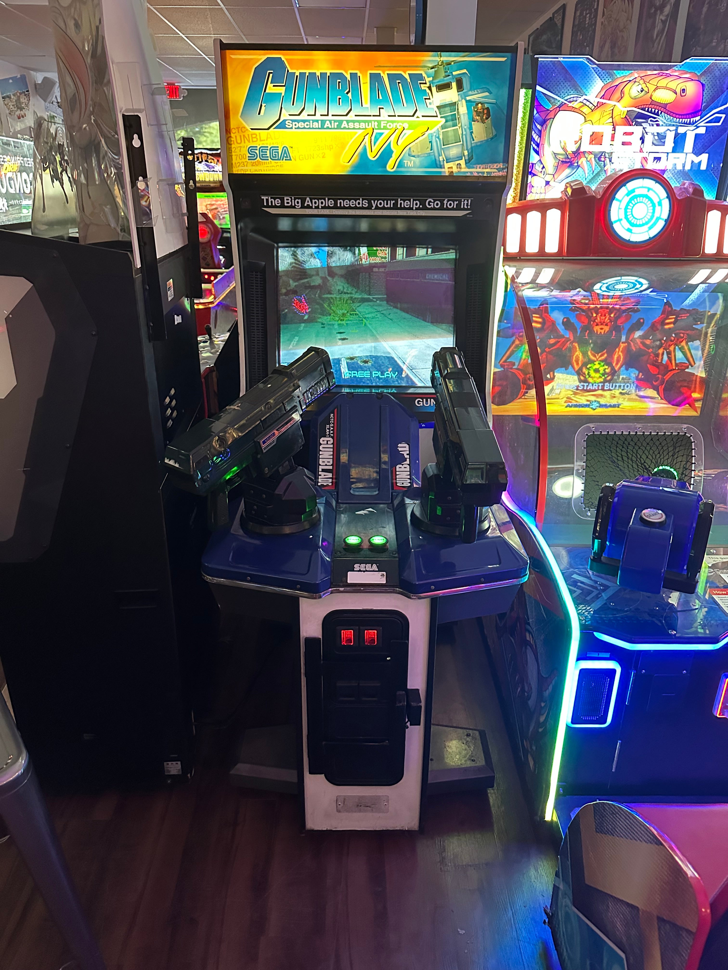 SEGA Gunblade NY Arcade Game