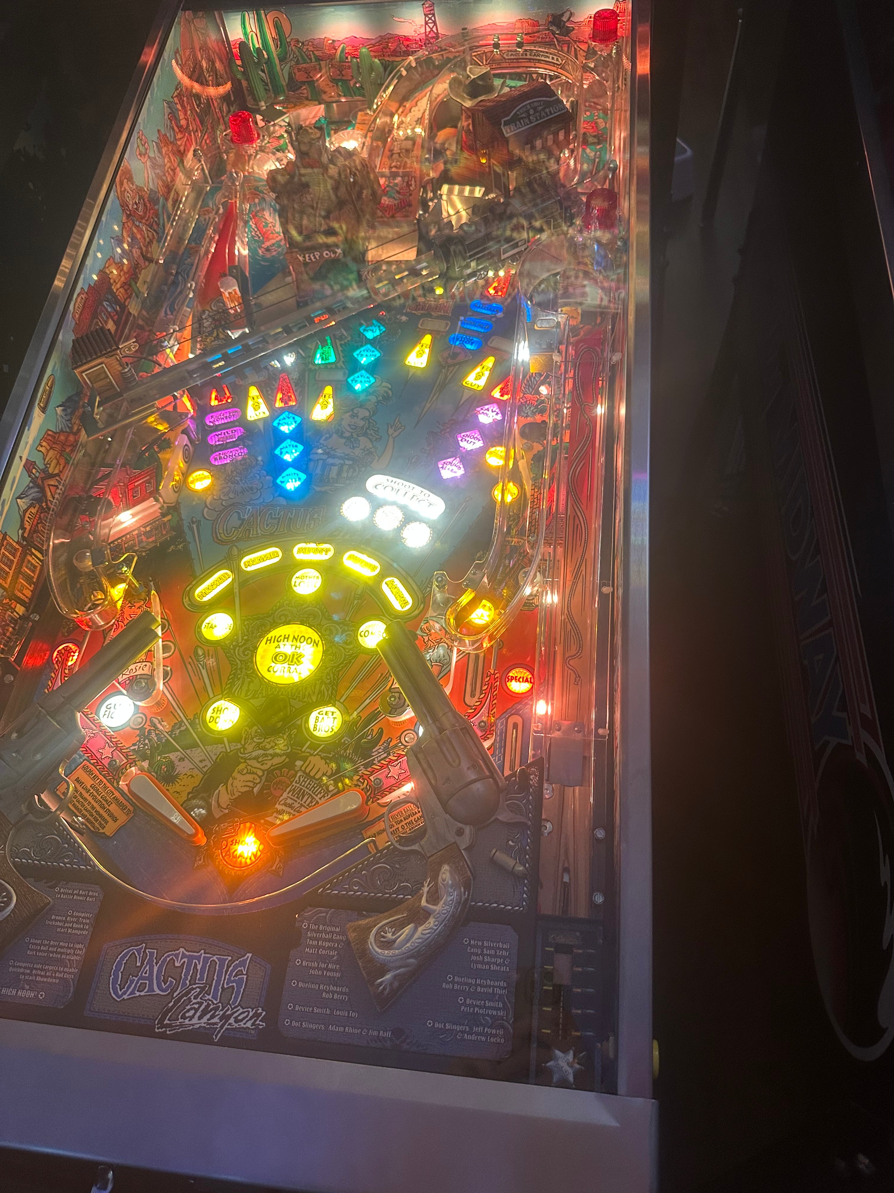 CGC LOADED Cactus Canyon Special Edition Pinball Machine