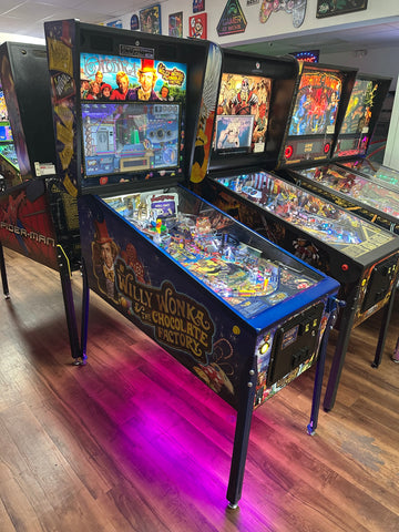 Image of JJP Willy Wonka & the Chocolate Factory Limited Edition Pinball Machine