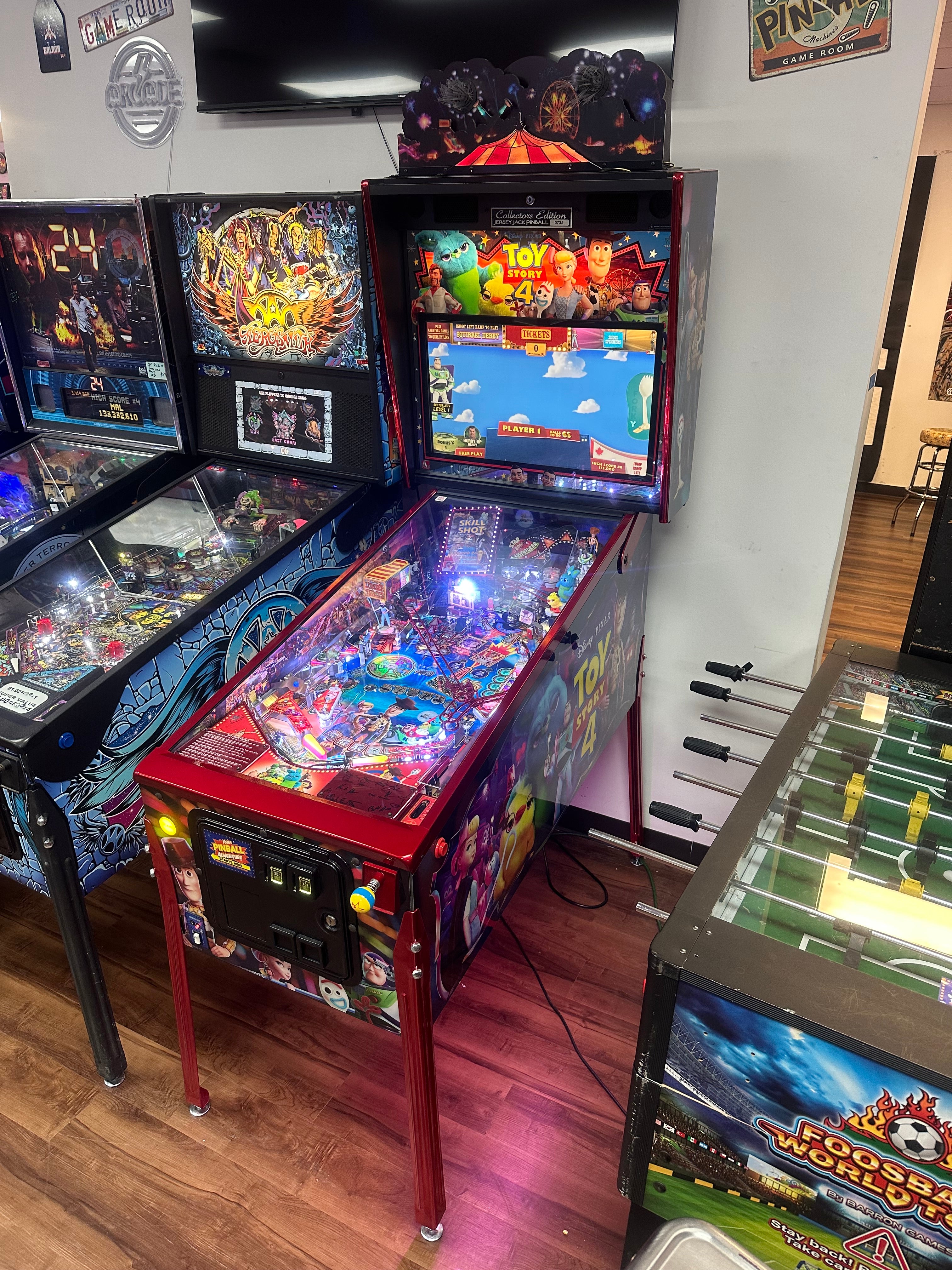 JJP Toy Story 4 Collectors Edition Pinball Machine