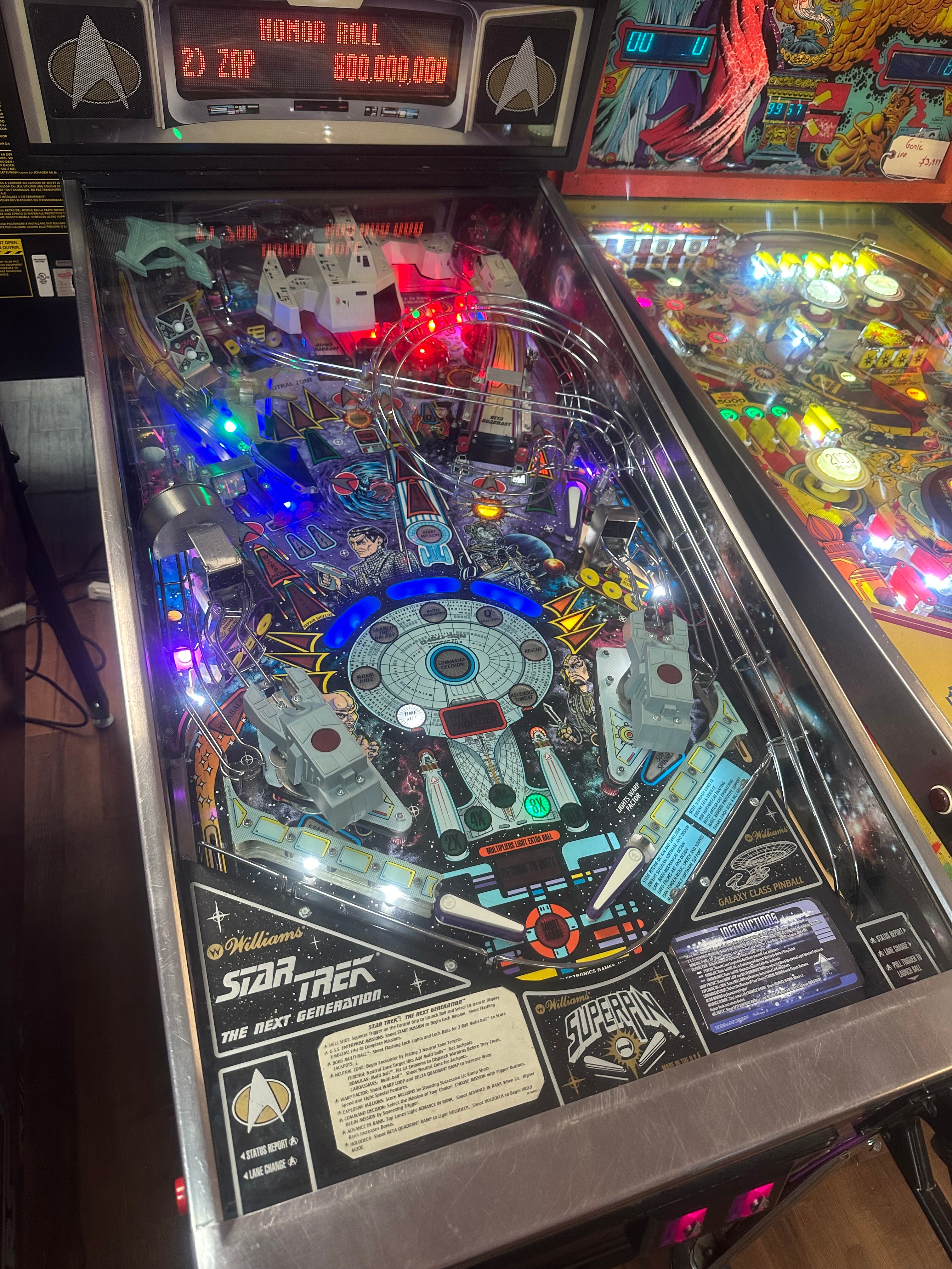 Williams Star Trek: The Next Generation Pinball Machine