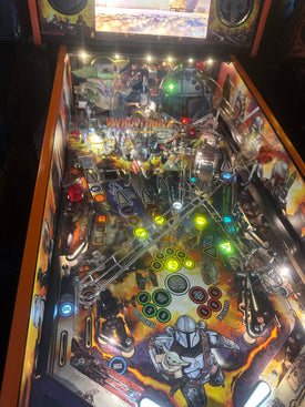 Stern Pinball LOADED The Mandalorian Premium Pinball Machine