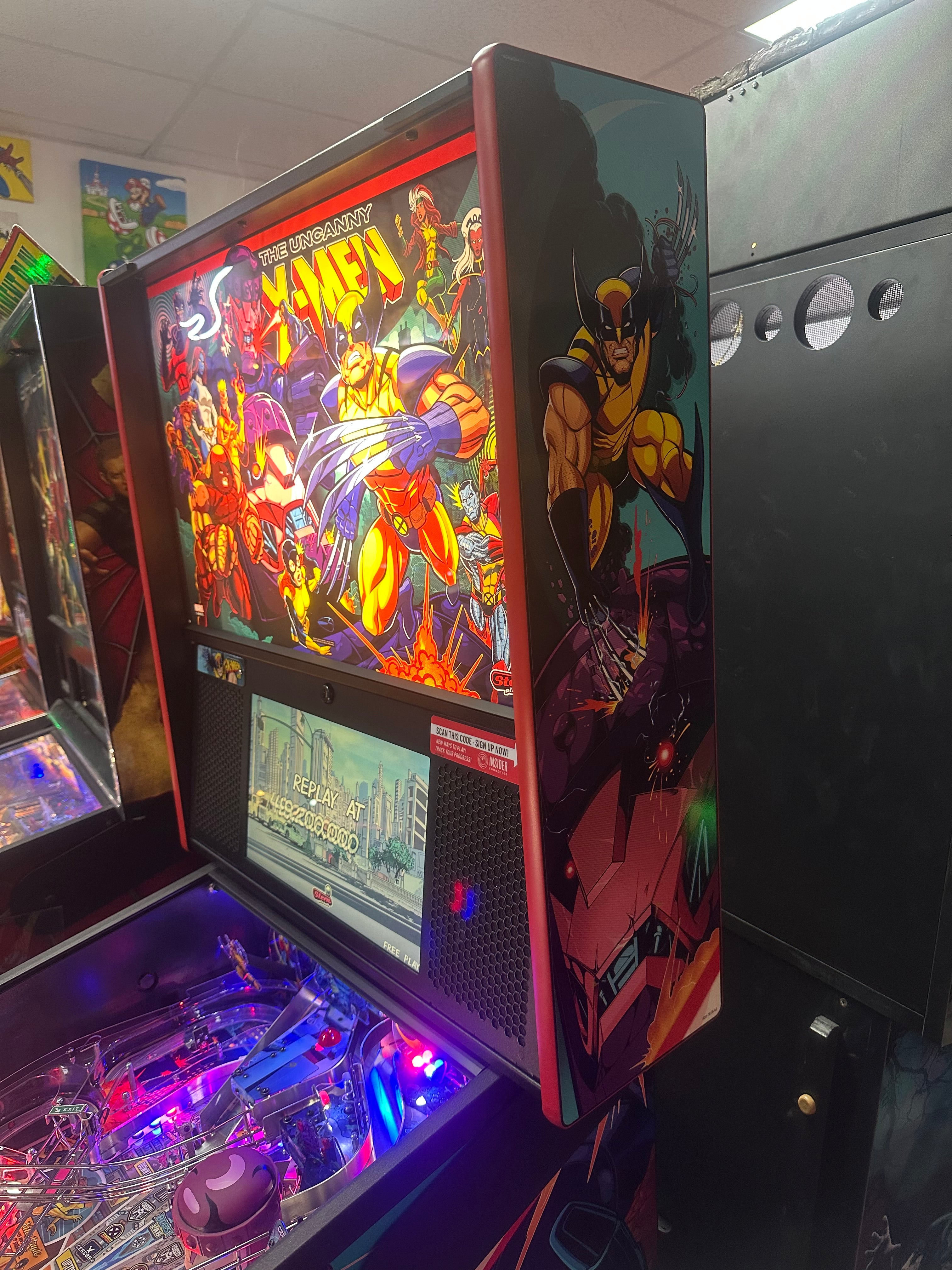 Stern Pinball The Uncanny X-Men Pro Pinball Machine