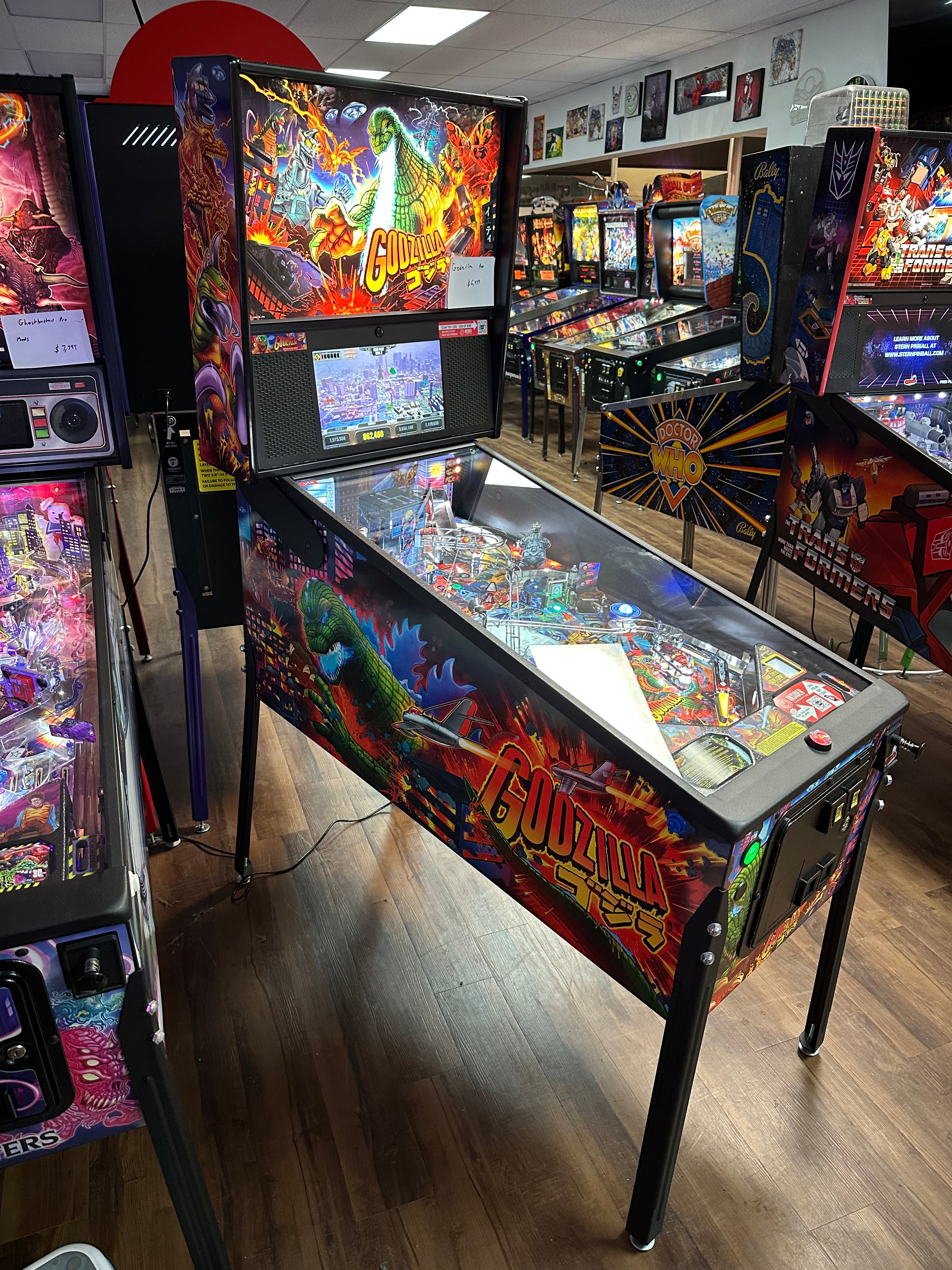 Stern Pinball Godzilla Pro Pinball Machine