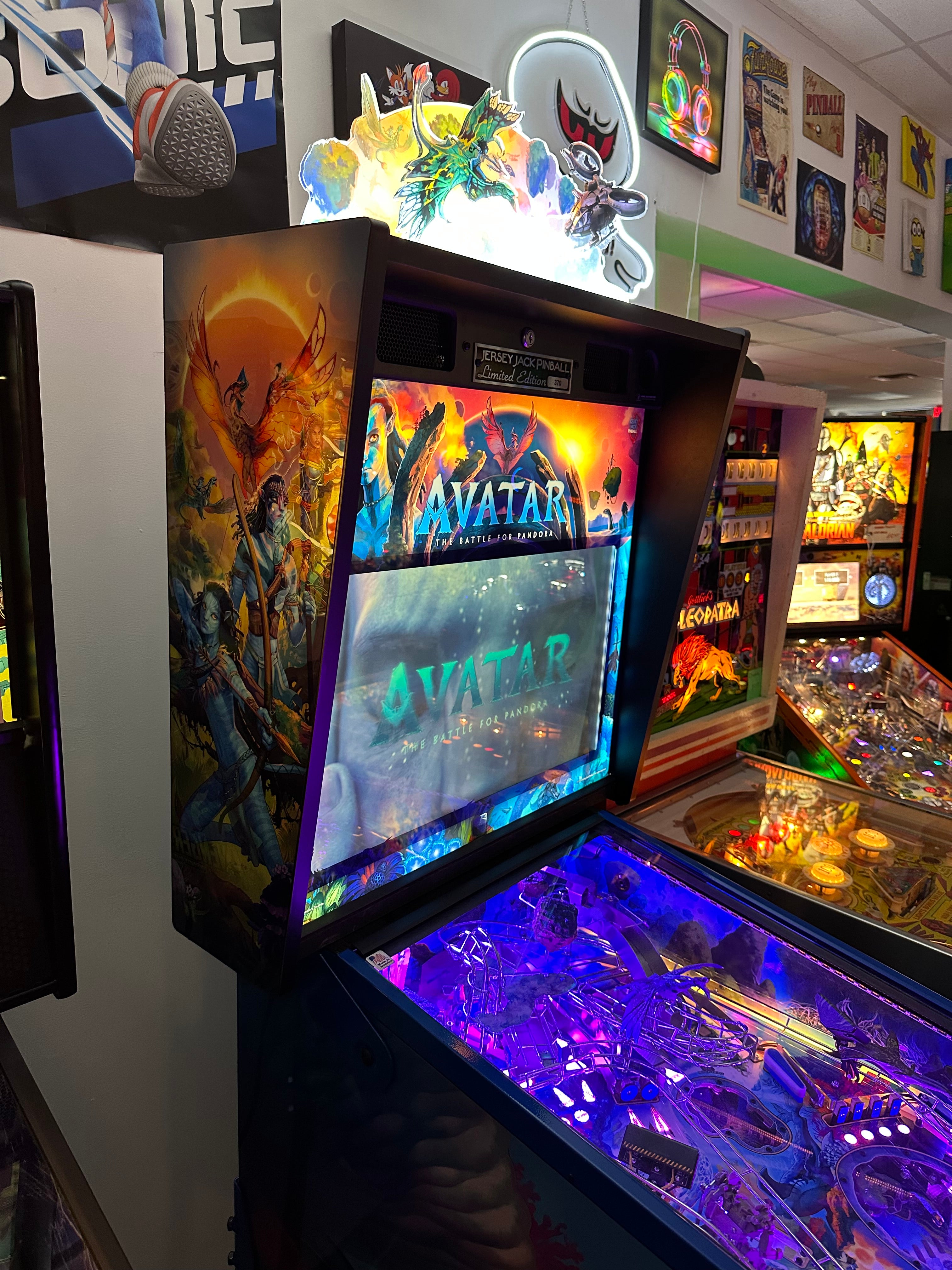 JJP Avatar Limited Edition Pinball Machine